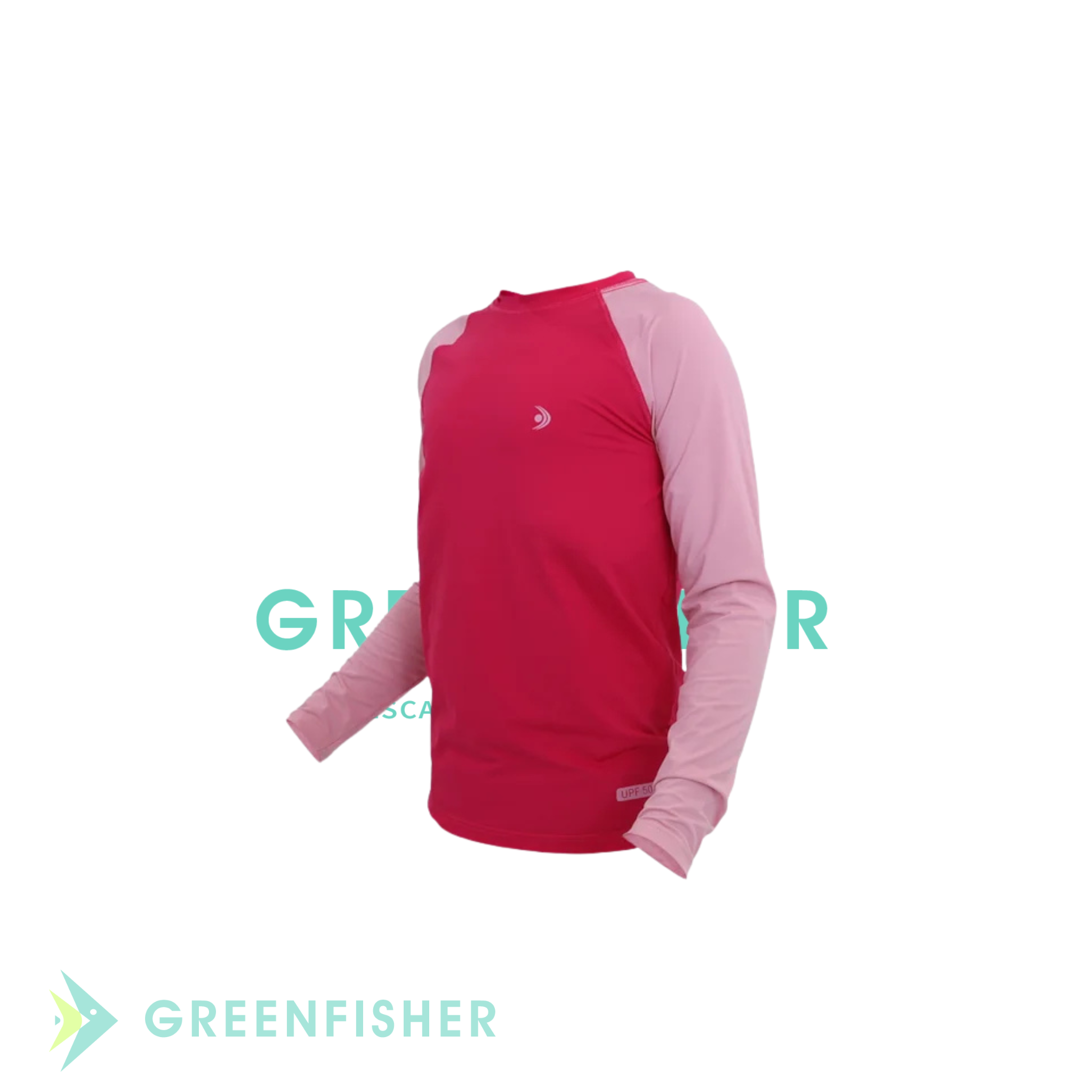 CAMISETA INFANTIL BICOLOR UPF 50+ PINK+ROSA CHICLETE / FISHING CO