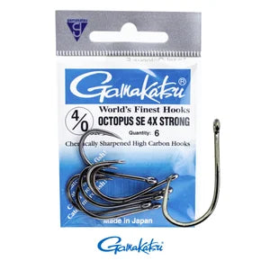 ANZOL OCTOPUS SE 4X 4/0 / GAMAKATSU