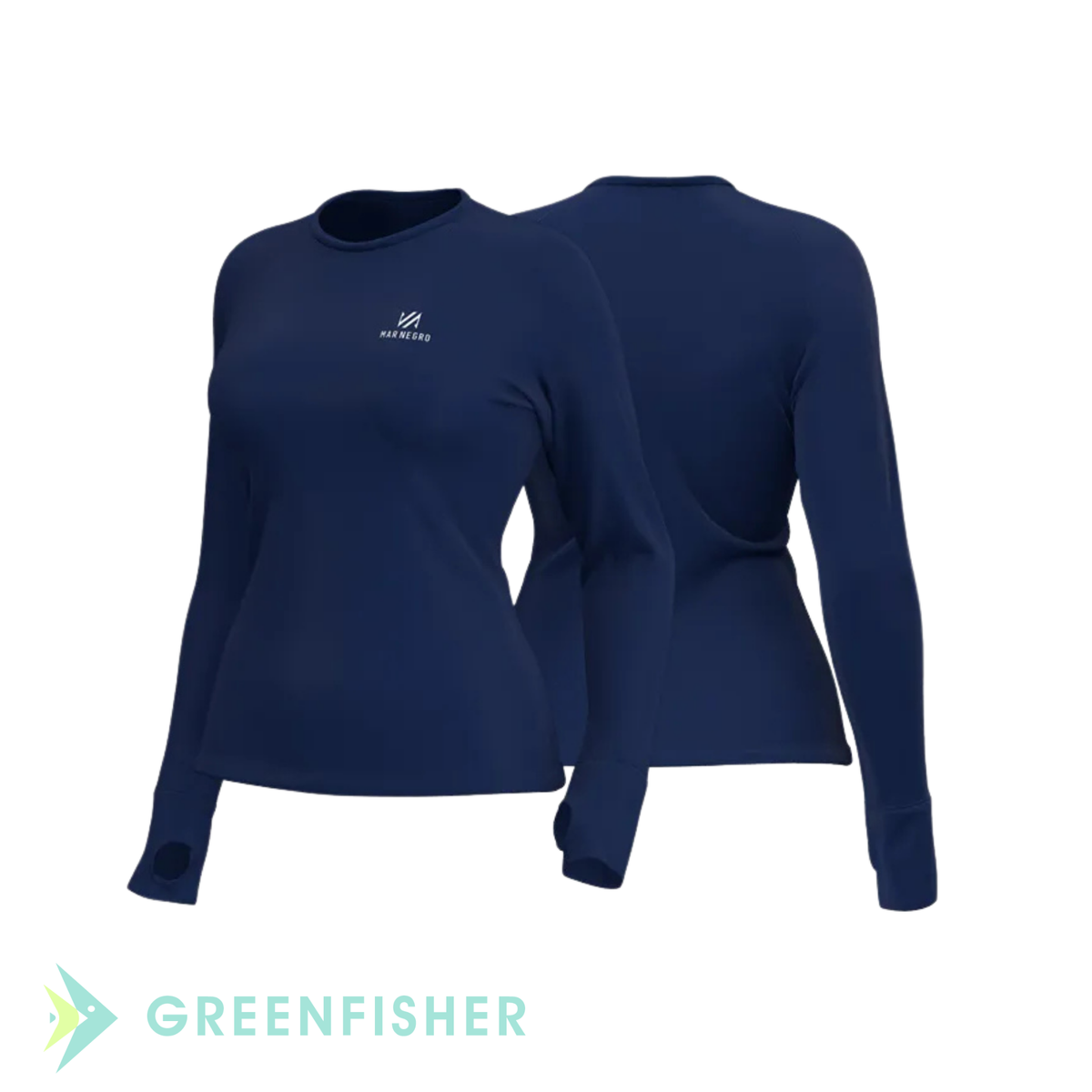 CAMISETA SLIM POLIAMIDA - MARINHO FEMININA / MAR NEGRO