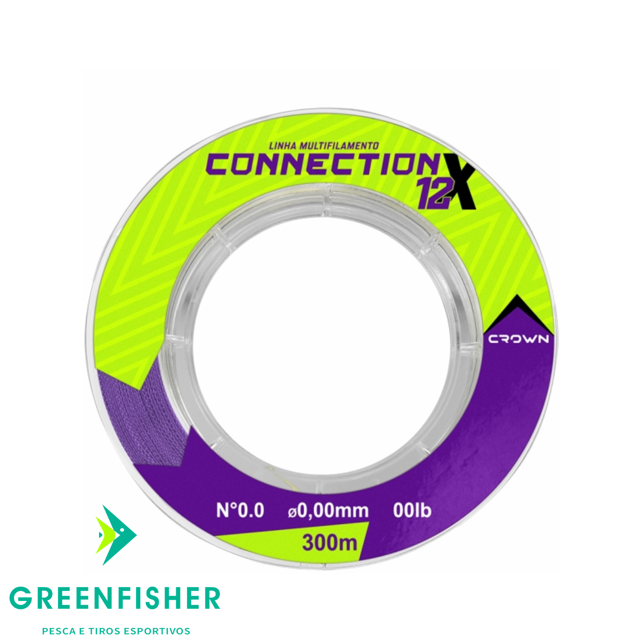 LINHA MULTIFILAMENTO CONNECTION 12X - 300M / CROWN