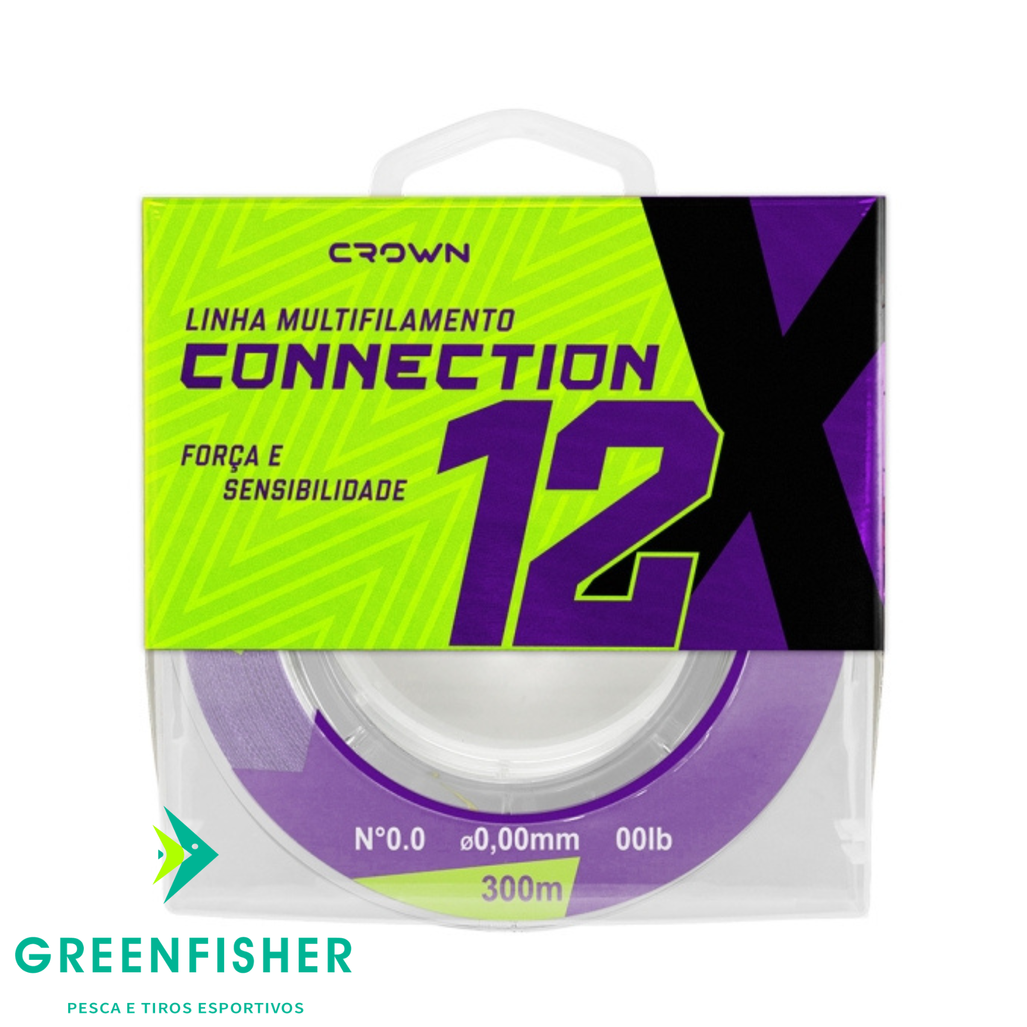 LINHA MULTIFILAMENTO CONNECTION 12X - 300M / CROWN