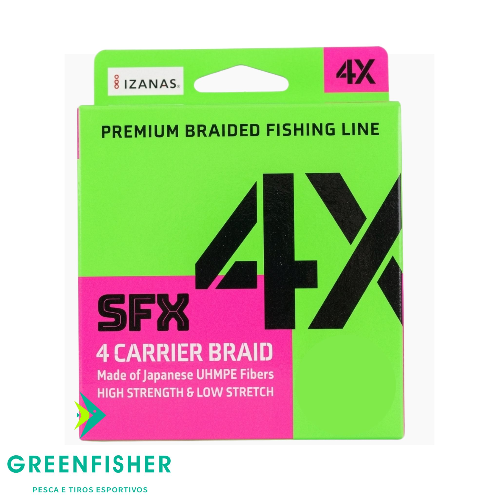 LINHA MULTI SFX 4X GREEN - 270M / RAPALA