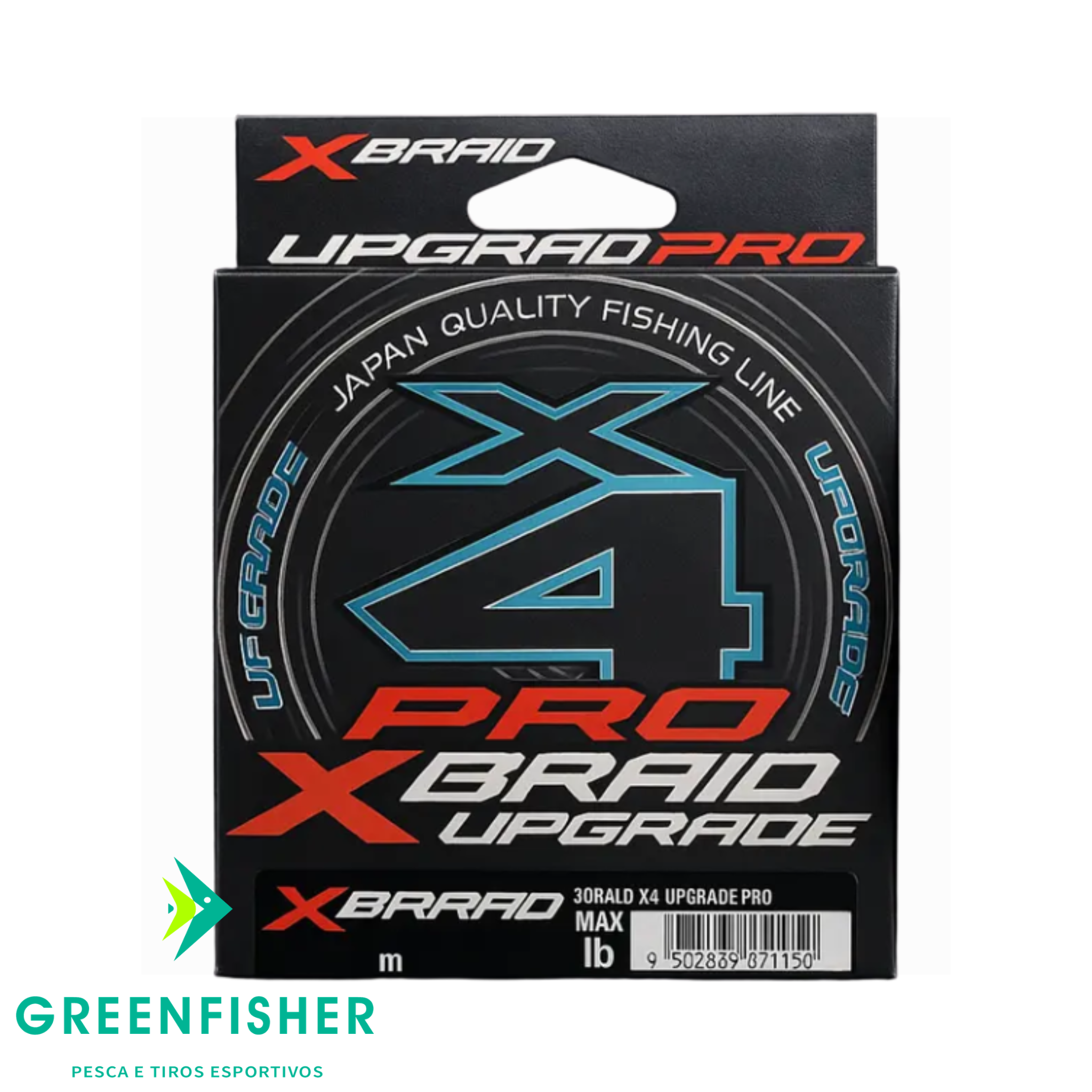 LINHA MULTIFILAMENTO UPGRADE PRO X4 - 150M / X-BRAID