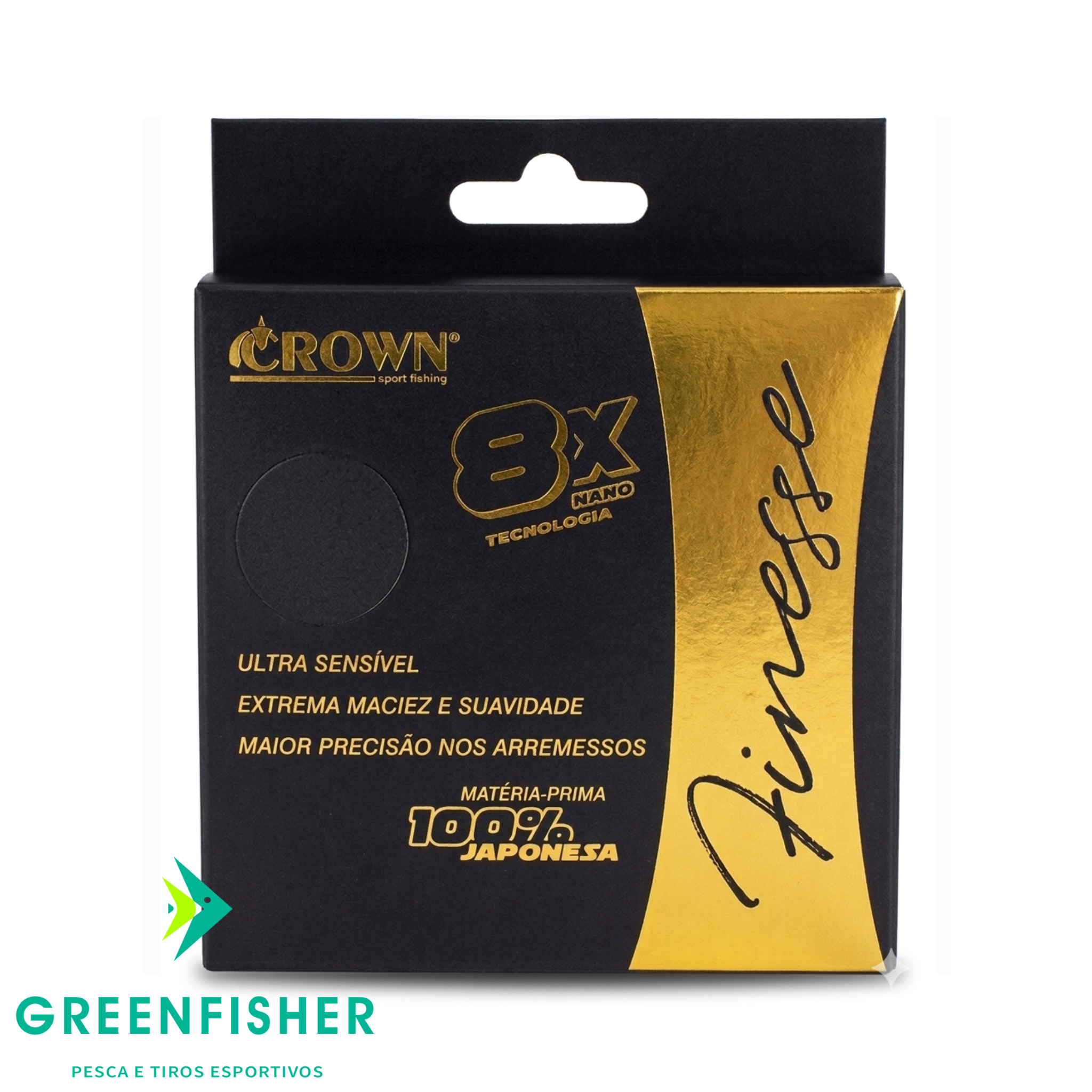 LINHA MULTIFILAMENTO FINESSE 8X - 300M / CROWN