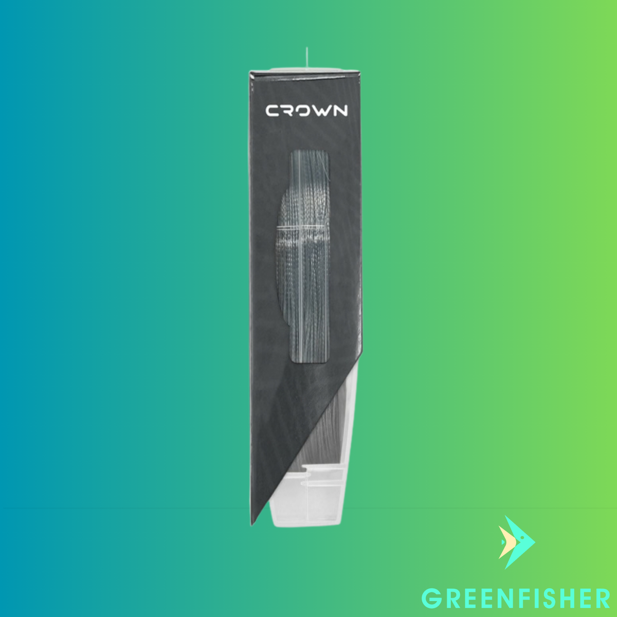 LINHA MULTIFILAMENTO FIBER FLEX 8X CINZA - 100M / CROWN