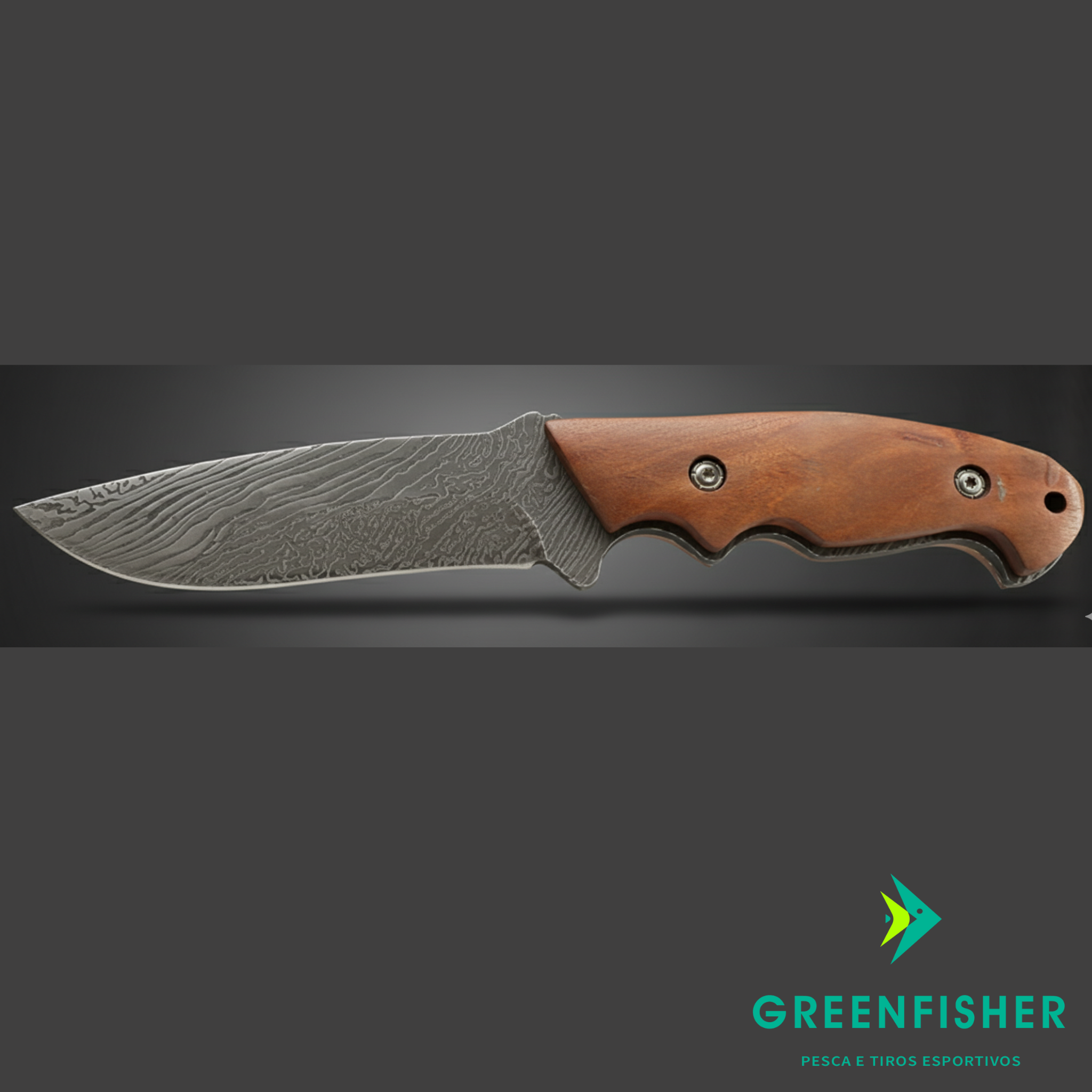 FACA HUNTER DAMASCO / GREENFISHER