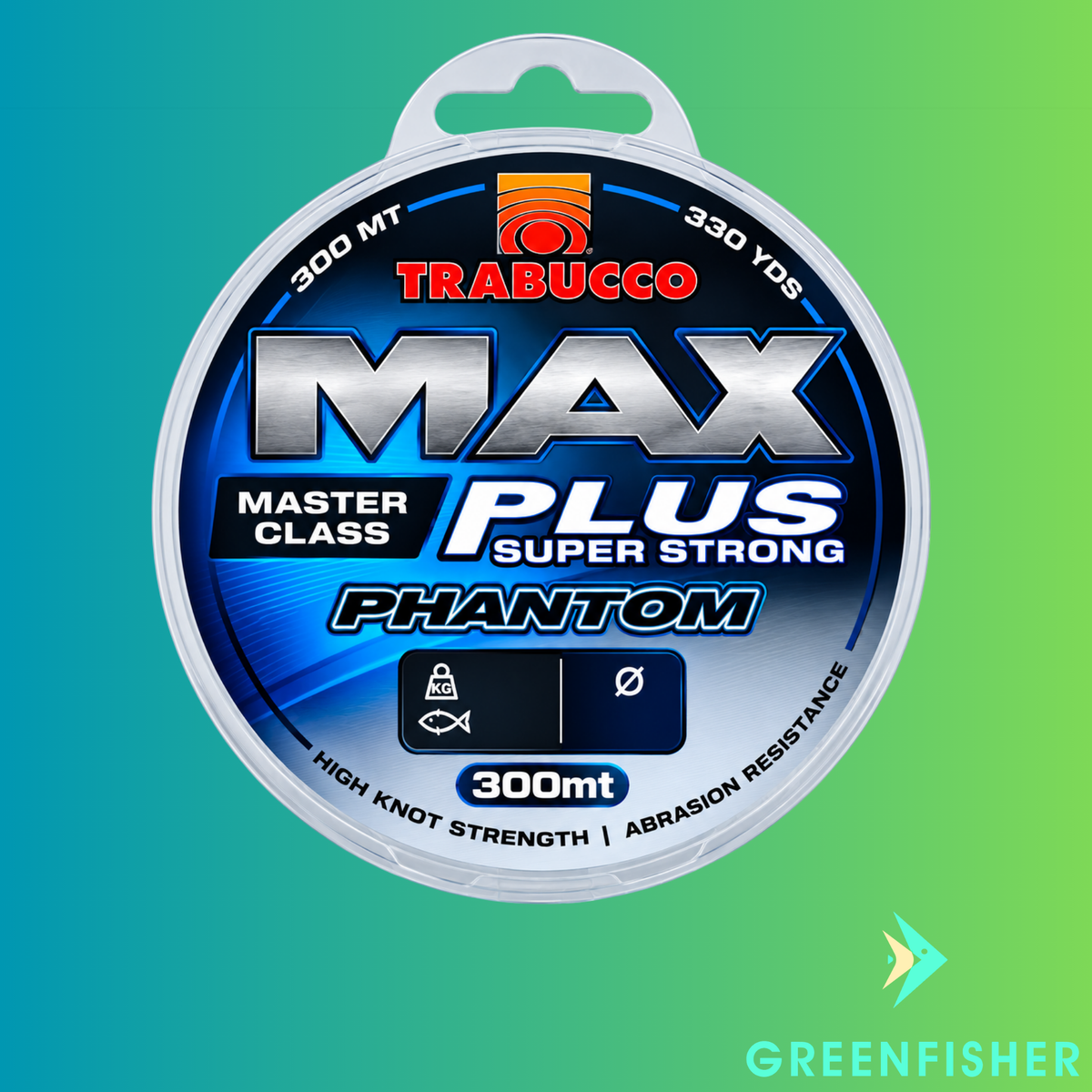 LINHA MONOFILAMENTO MAX PLUS PHANTON - 150MT / TRABUCCO