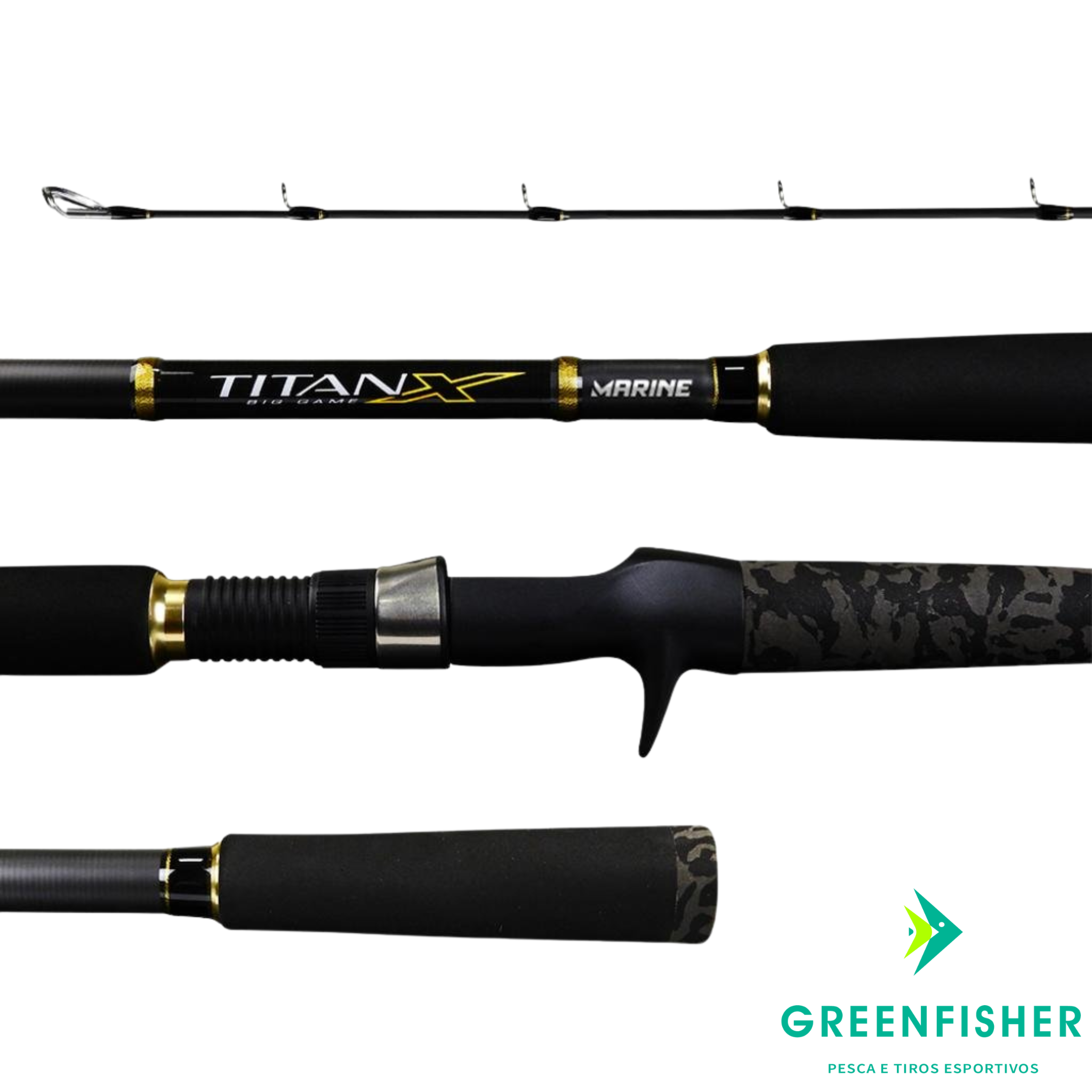 VARA TITAN X - CARRETILHA / MARINE SPORTS