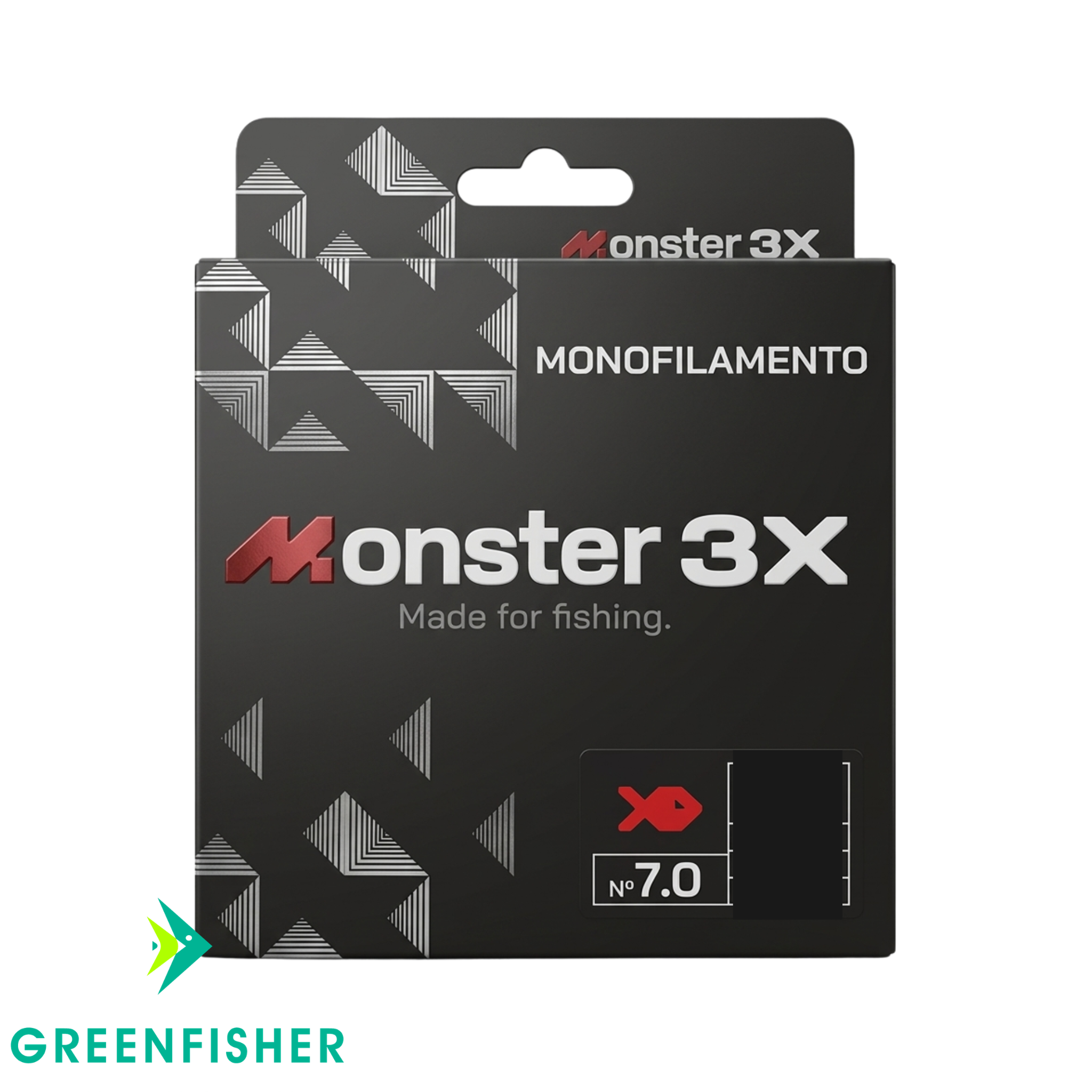 LINHA MONSTER MONOFILAMENTO - 300M / MONSTER 3X