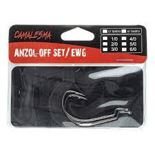 ANZOL OFF SET EWG 5/0 S/LASTRO / CAMALESMA