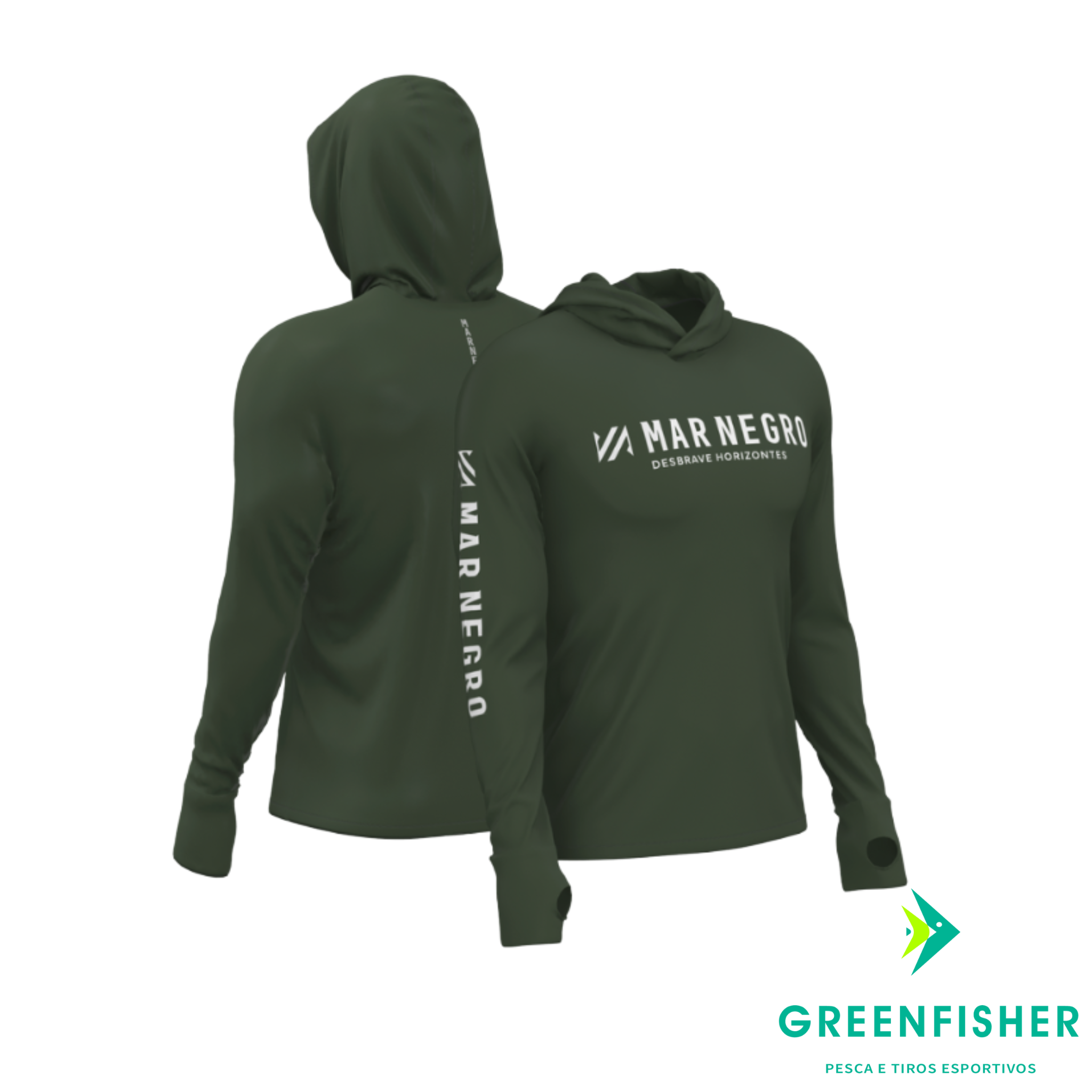 CAMISETA X-PROTECTION MUSGO - MASCULINA / MAR NEGRO