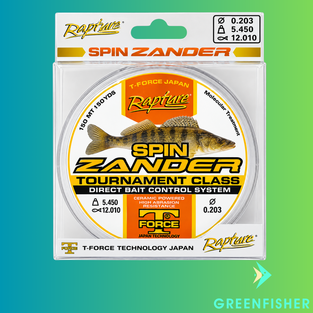 LINHA MONOFILLAMENTO SPIN ZANDER - 150MT / TRABUCCO