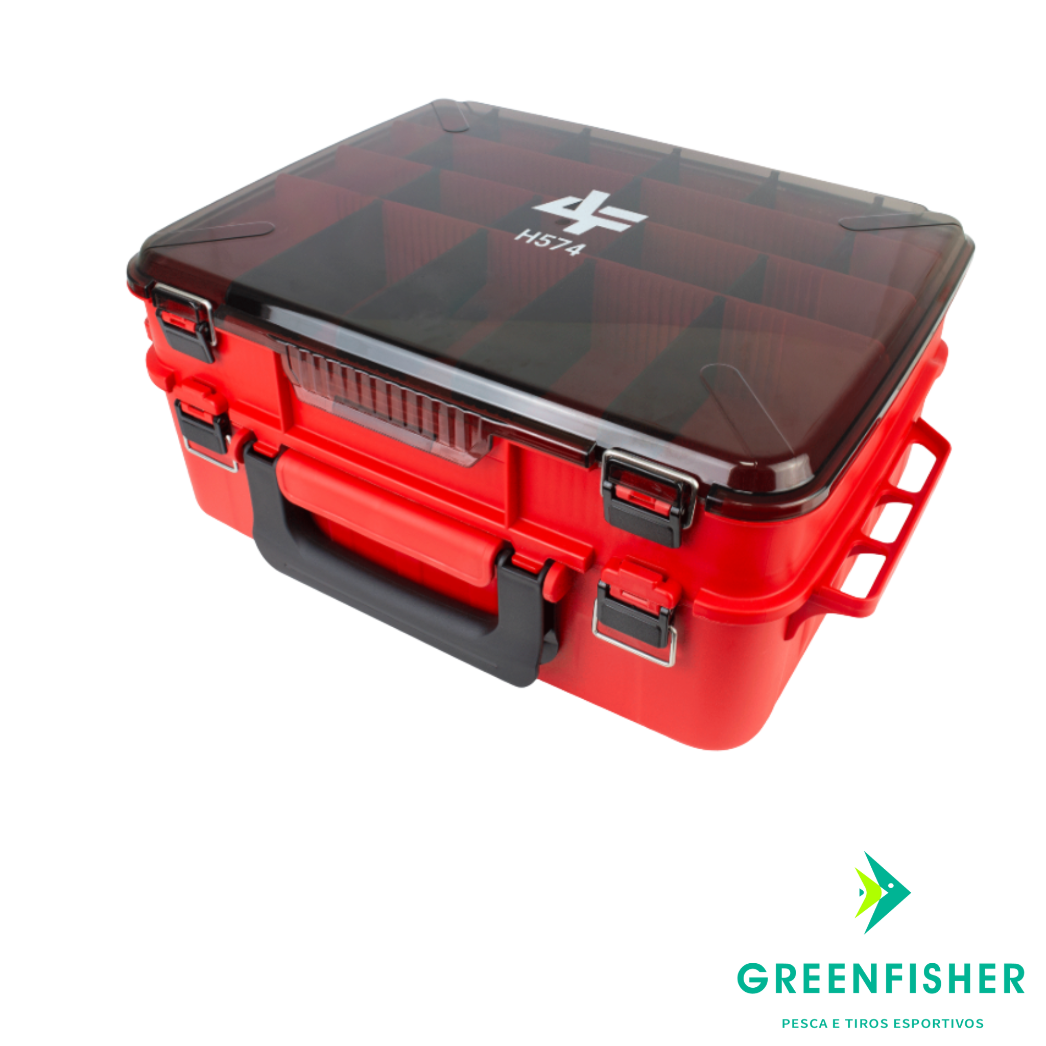 CAIXA PLÁSTICA H574 RED / ALBATROZ FISHING