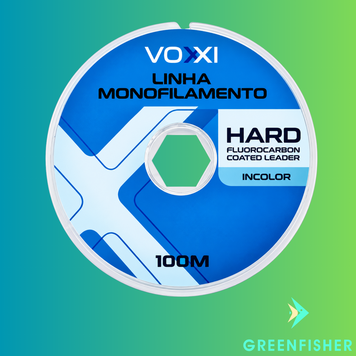 LINHA MONOFILAMENTO HARD - 100MT / VOXXI