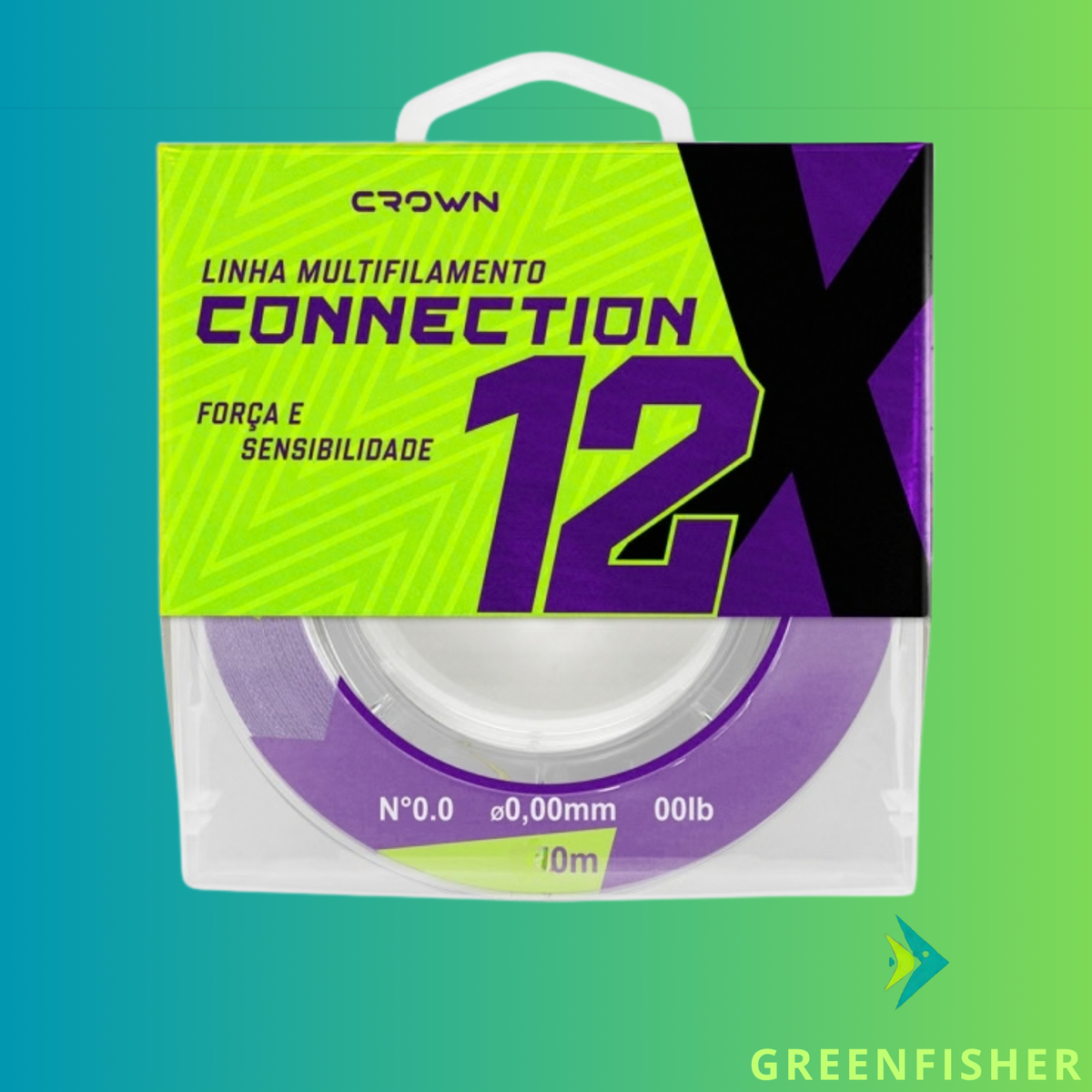 LINHA MULTIFILAMENTO CONNECTION 12X - 300M / CROWN