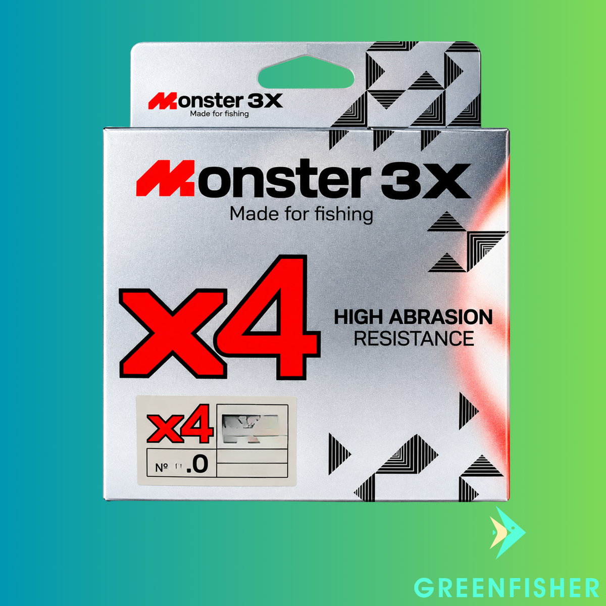 LINHA MONSTER MULTIFILAMENTO - 200M X4 / MONSTER 3X