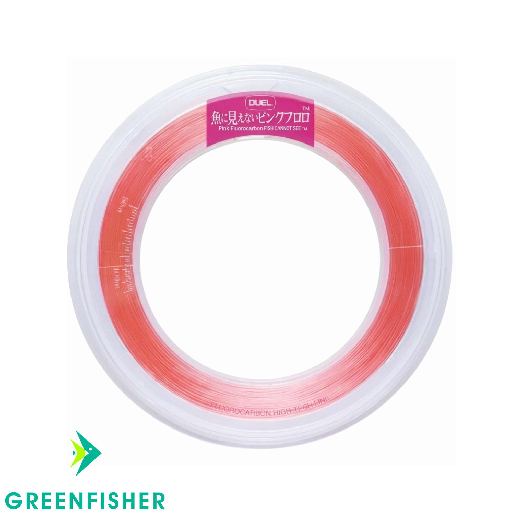 LINHA PINK FLUOROCARBON - 50M / DUEL