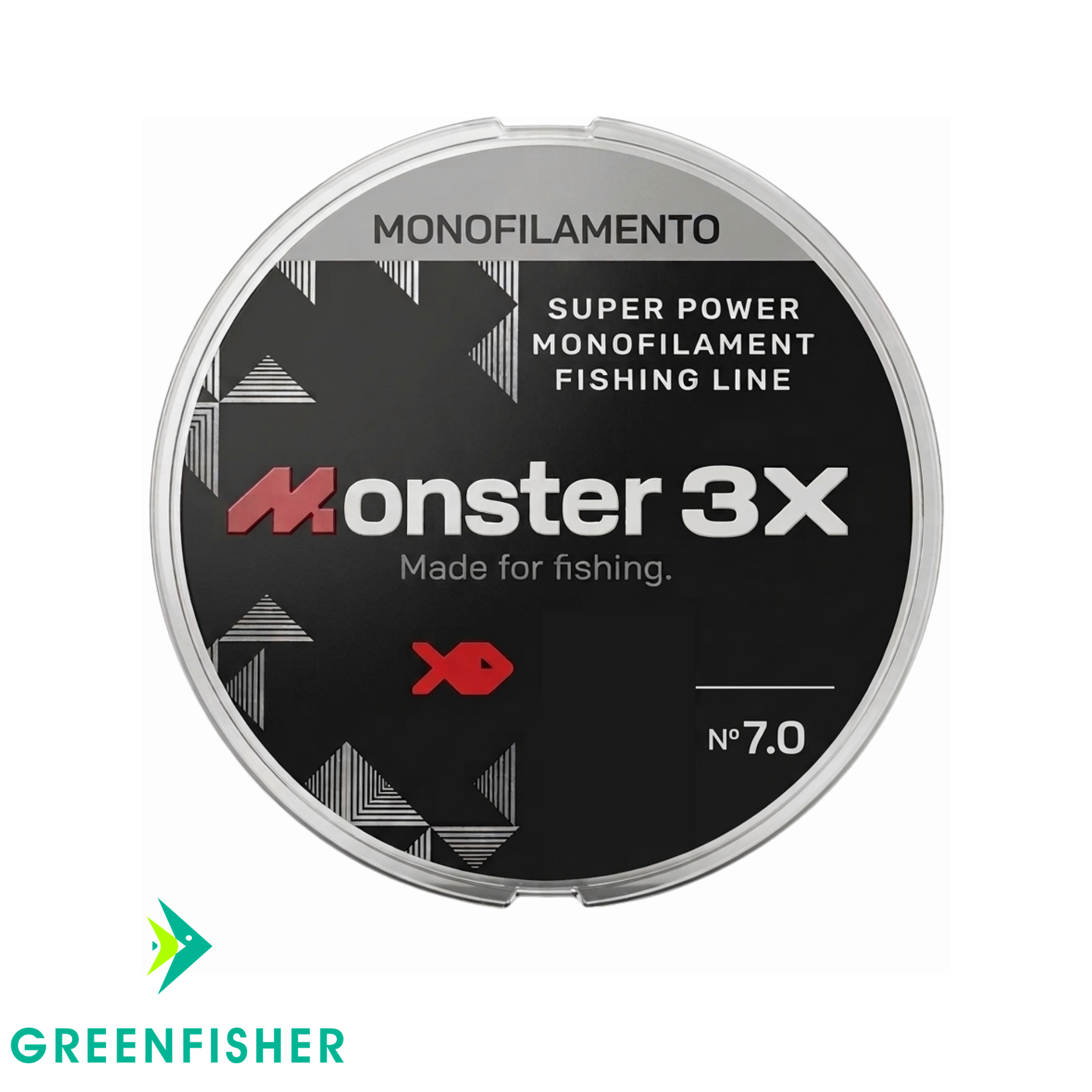 LINHA MONSTER MONOFILAMENTO - 300M / MONSTER 3X