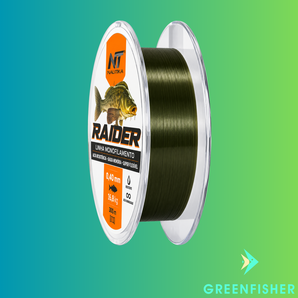 LINHA MONOFILLAMENTO SPIN ZANDER - 150MT / TRABUCCO
