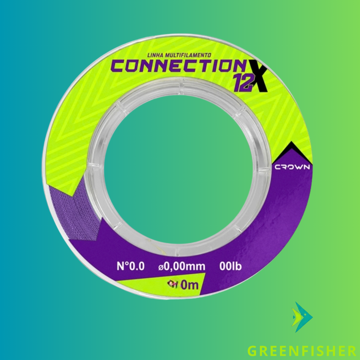 LINHA MULTIFILAMENTO CONNECTION 12X - 300M / CROWN