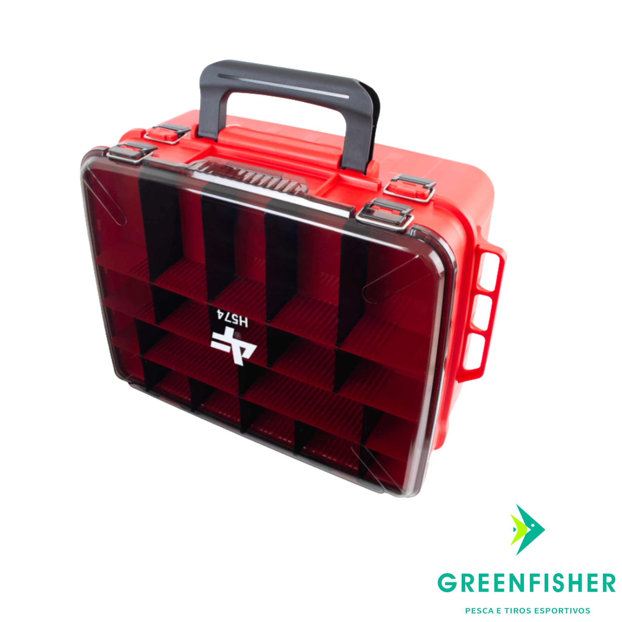 CAIXA PLÁSTICA H574 RED / ALBATROZ FISHING