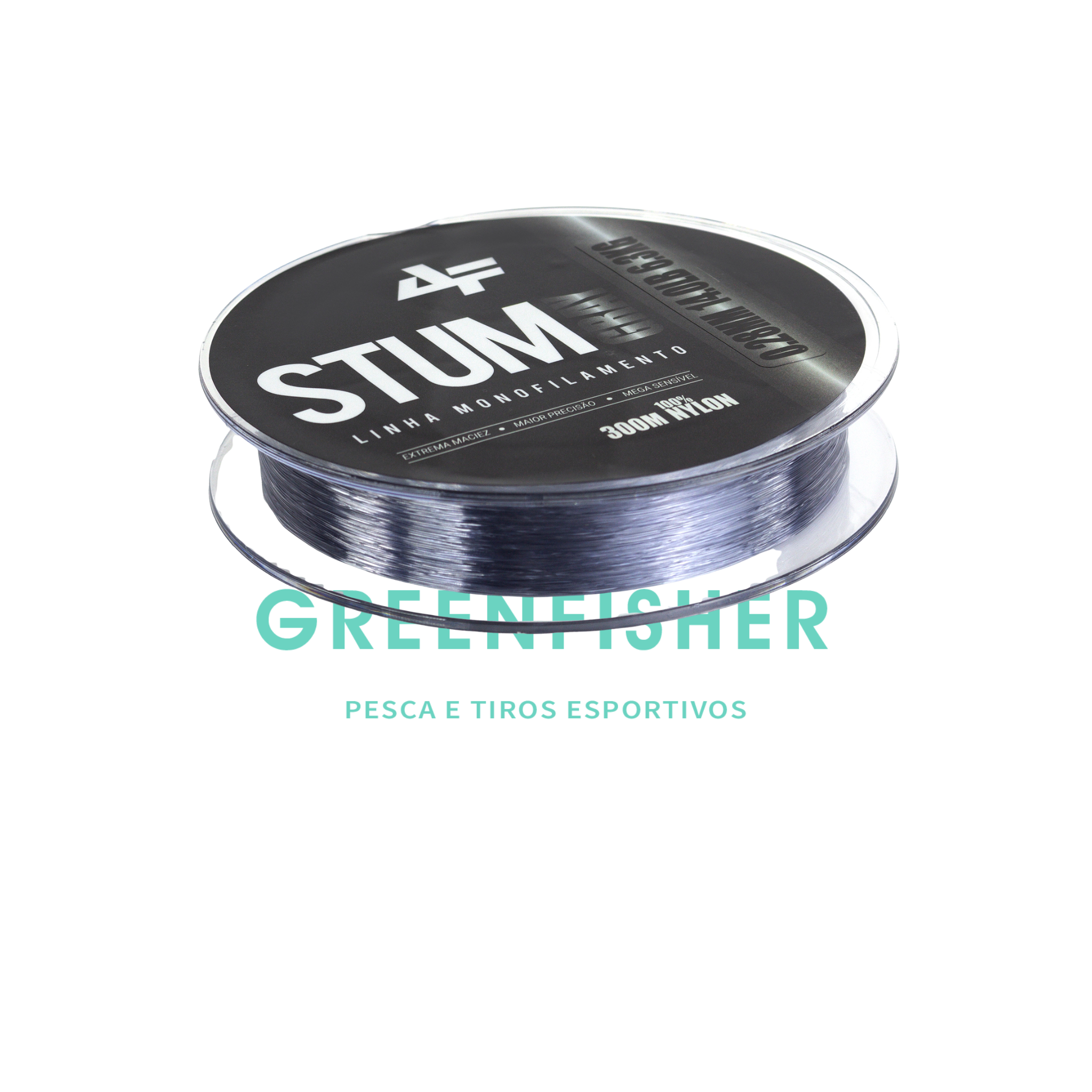 LINHA MONO STUM GRAY - 300MT / ALBATROZ FISHING