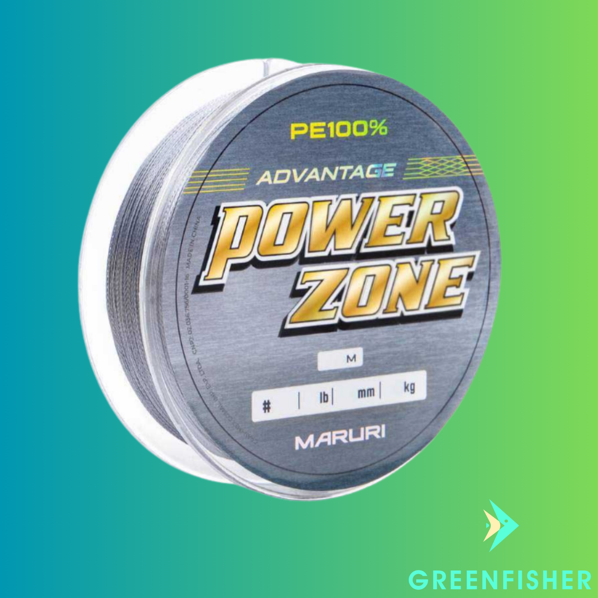 LINHA MULTI POWER ZONE 4X CINZA - 100M / MARURI
