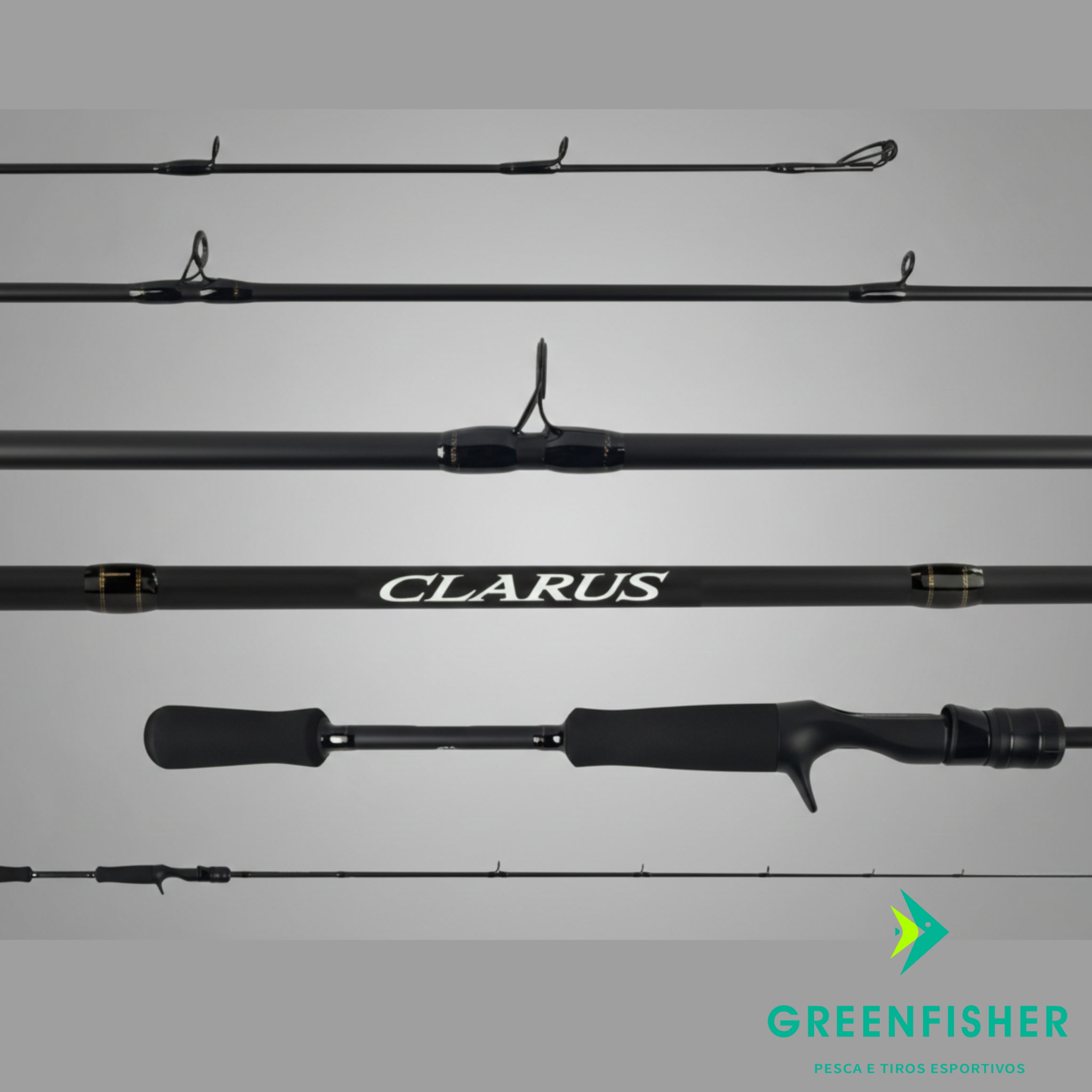 VARA CLARUS 6'0 25LB (1.83M) CARRETILHA / SHIMANO