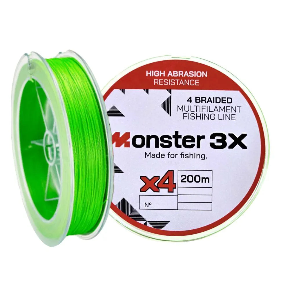 LINHA MONSTER MULT. 0.28MM 33LB 200M X4/ MONSTER 3X