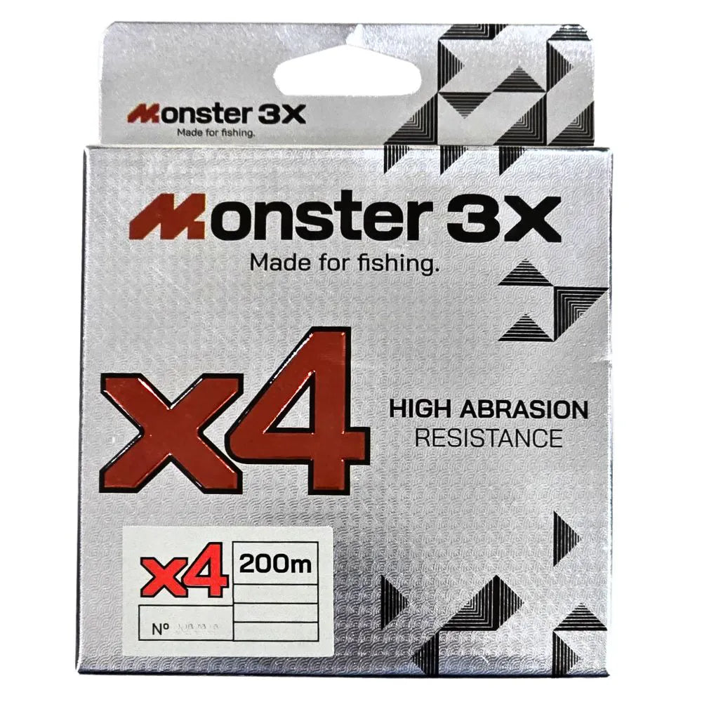 LINHA MONSTER MULT. 0.28MM 33LB 200M X4/ MONSTER 3X