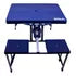 MESA DOBRAVEL COM BANQUETAS AZUL / KALA