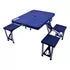MESA DOBRAVEL COM BANQUETAS AZUL / KALA