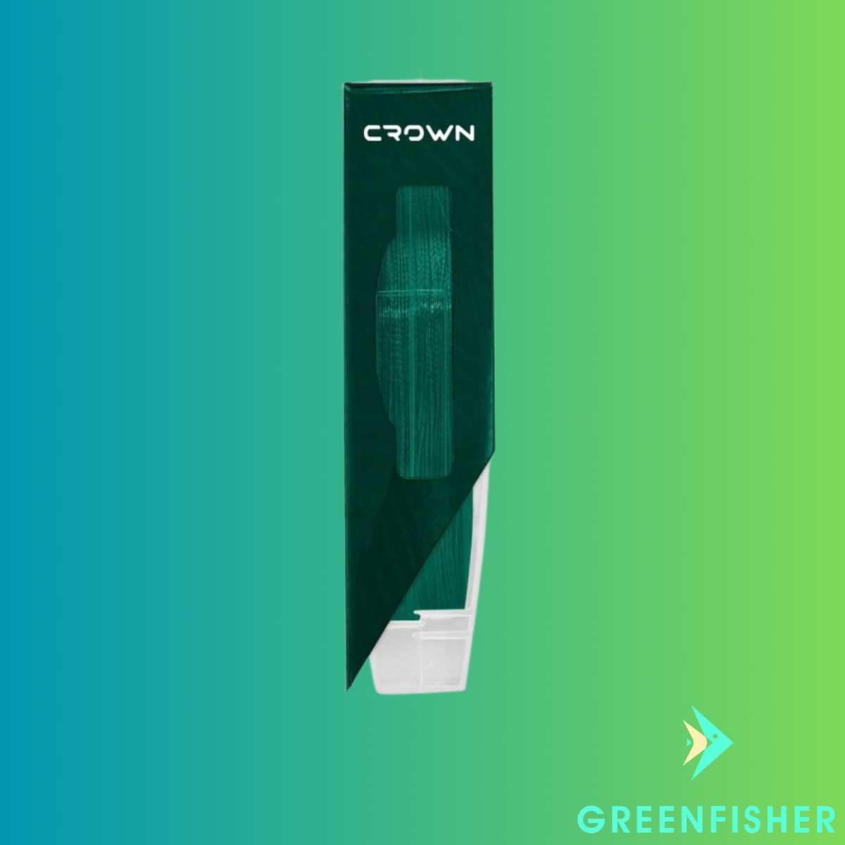 LINHA MULTIFILAMENTO FIBER FLEX 4X GREEN - 100M / CROWN