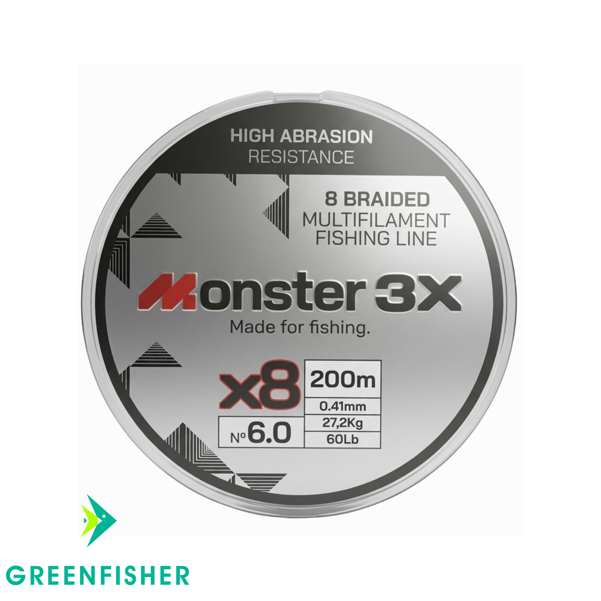 LINHA MONSTER MULTIFILAMENTO 200M 8X / MONSTER 3X