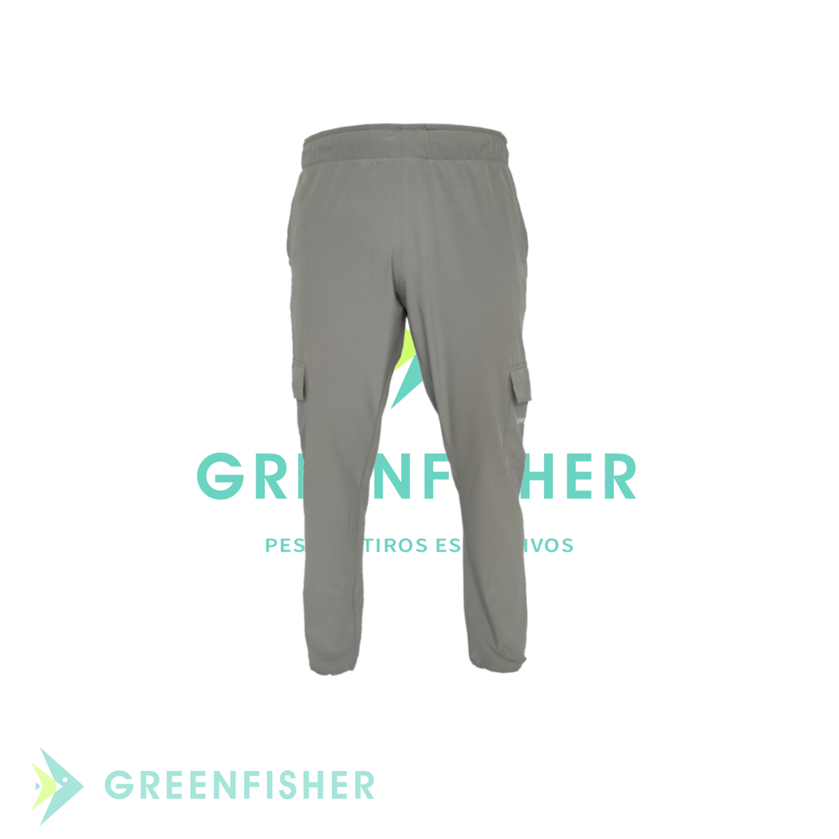 CALÇA BOLSO MASCULINA UPF 50+ CINZA / FISHING CO