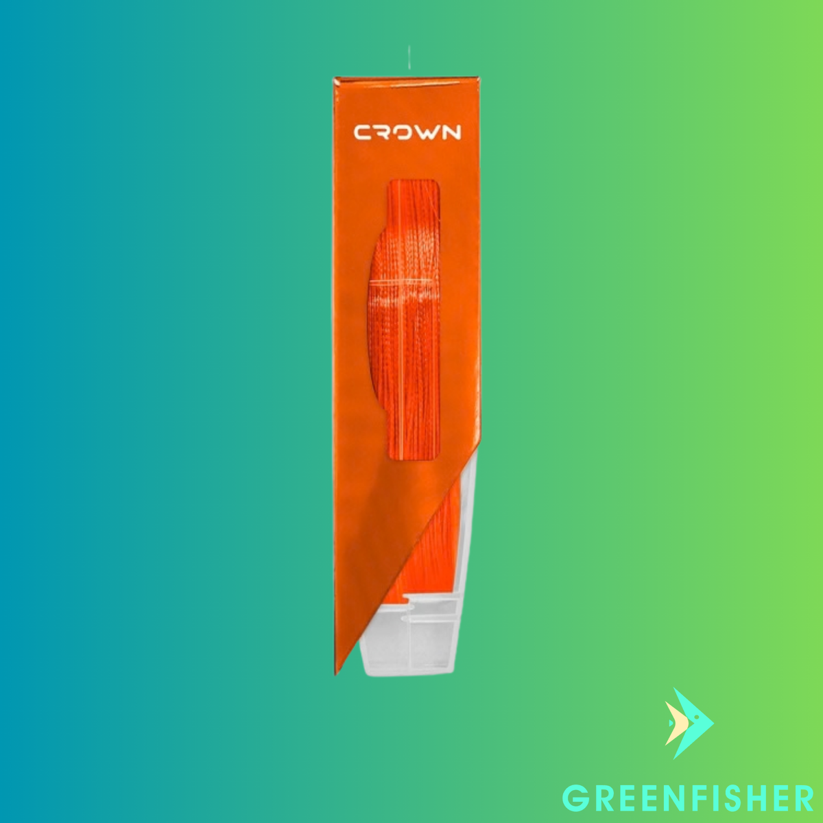 LINHA MULTIFILAMENTO FIBER FLEX 8X ORANGE - 300M / CROWN