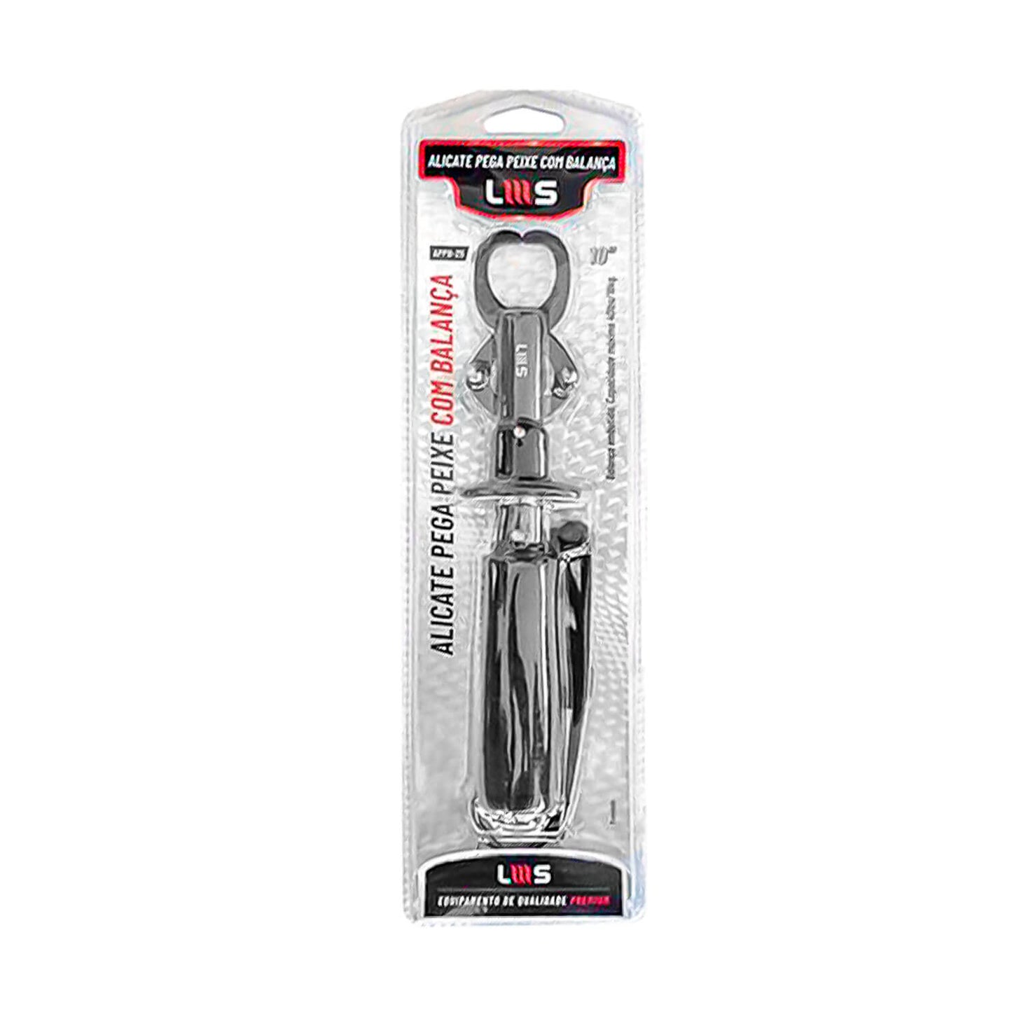 ALICATE PEGA PEIXE COM BALANÇA 10" / LUMIS