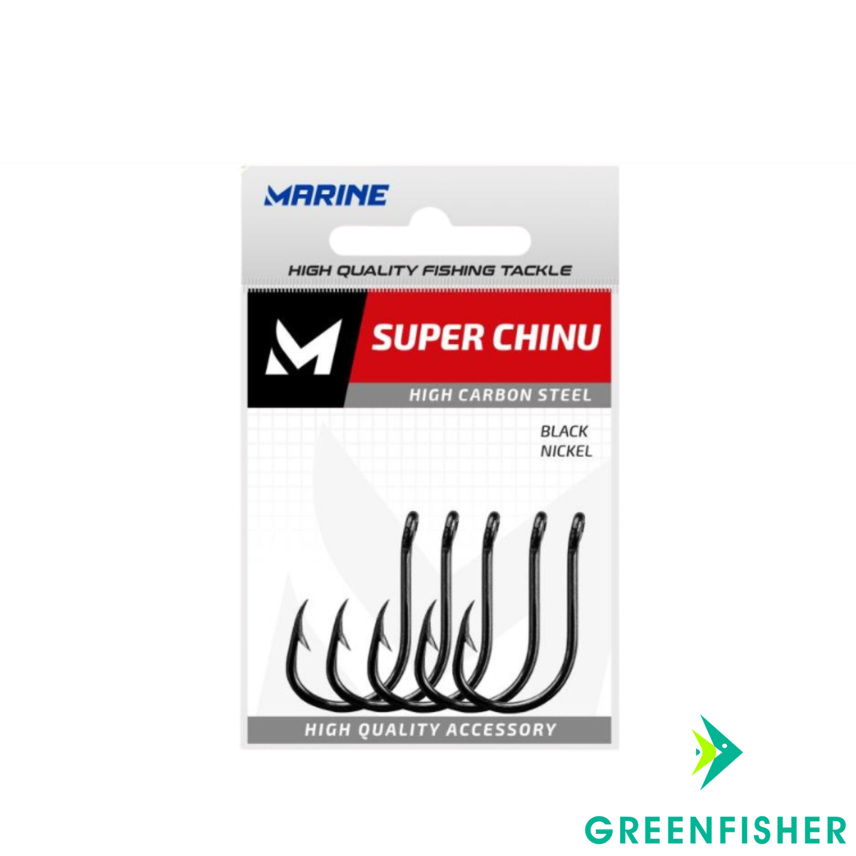 ANZOL SUPER CHINU BLACK C/30PCS / MARINE SPORTS