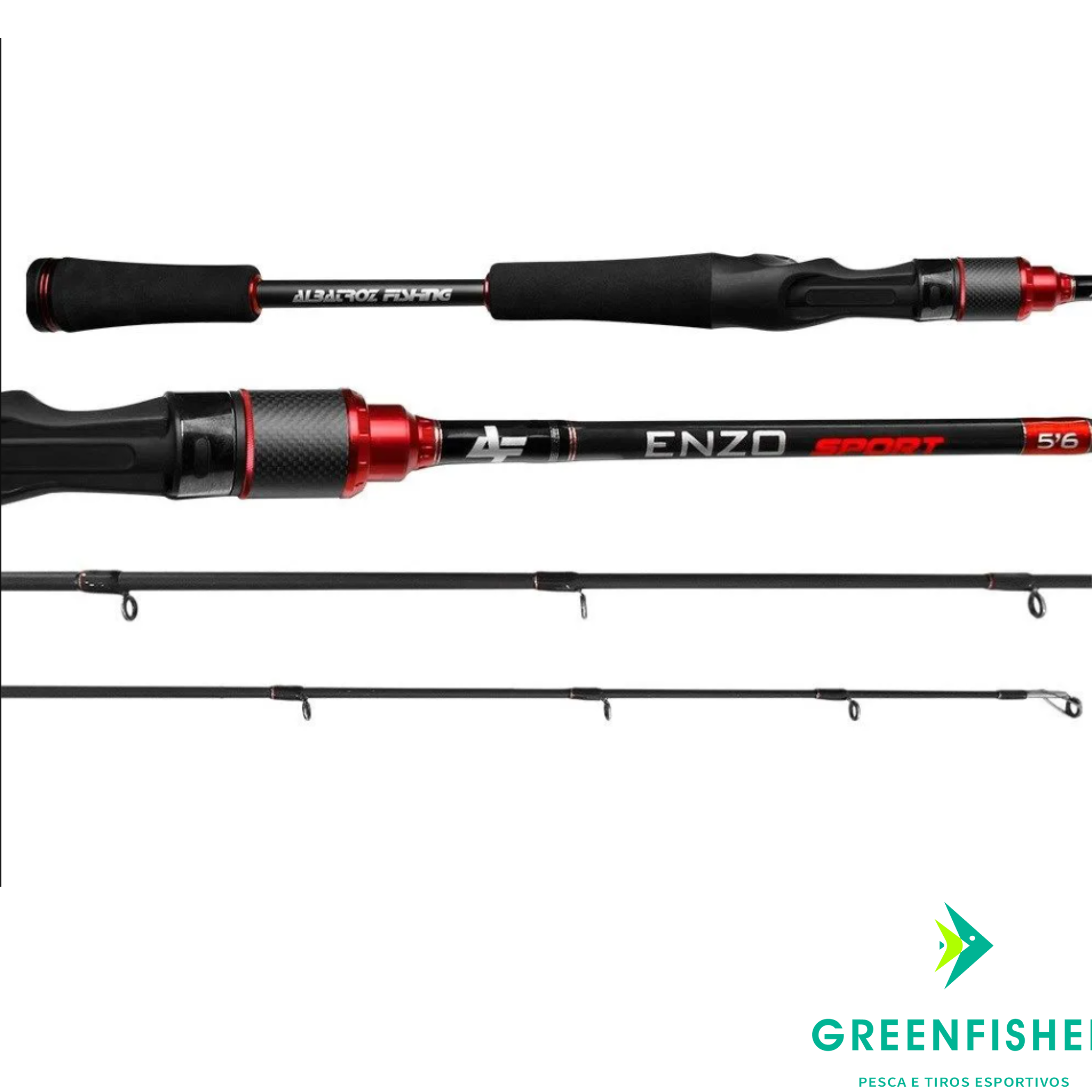 VARA ENZO SPORT - CARRETILHA / ALBATROZ FISHING