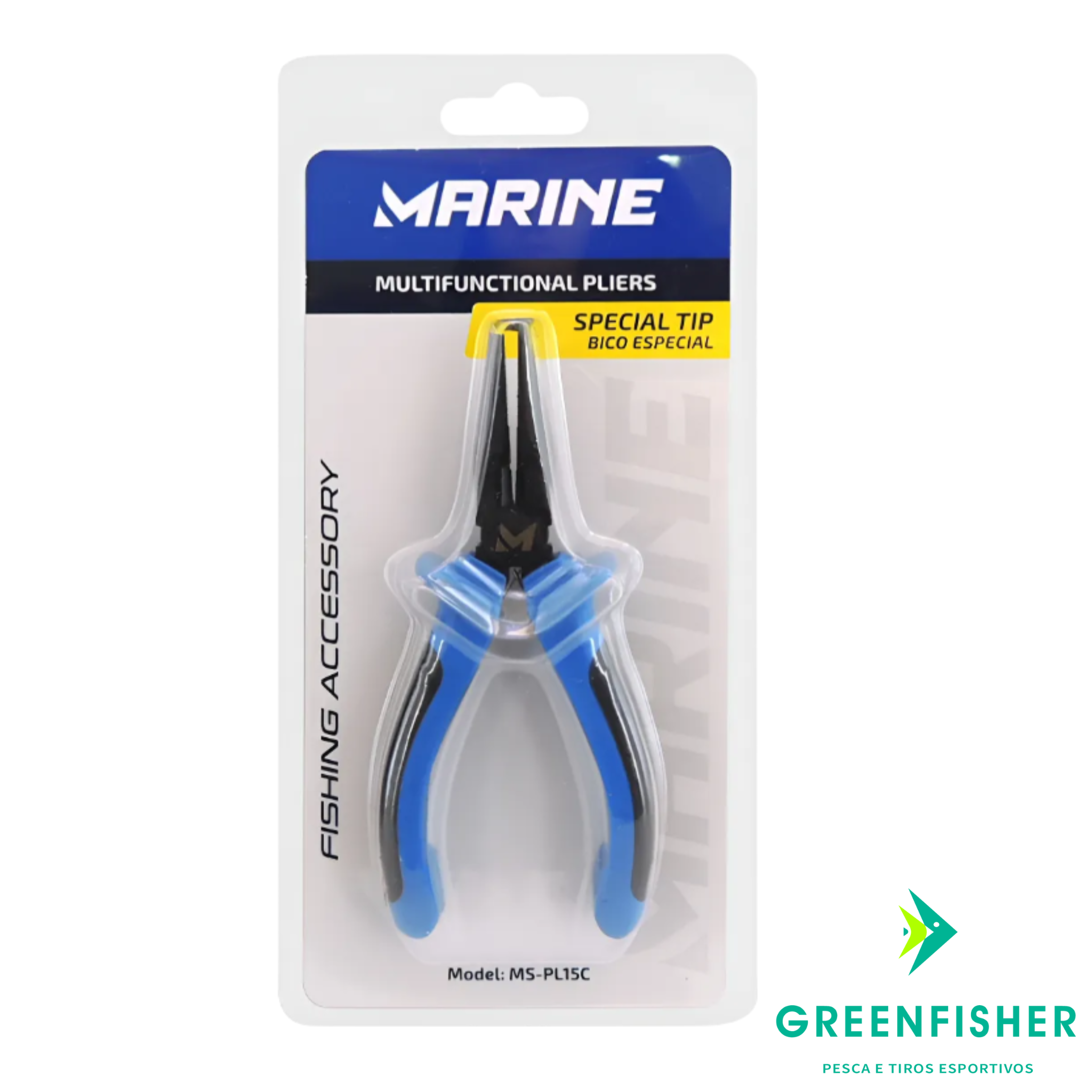ALICATE DE BICO MULTIFUNCIONAL PLIERS MS - PL15C / MARINE SPORTS