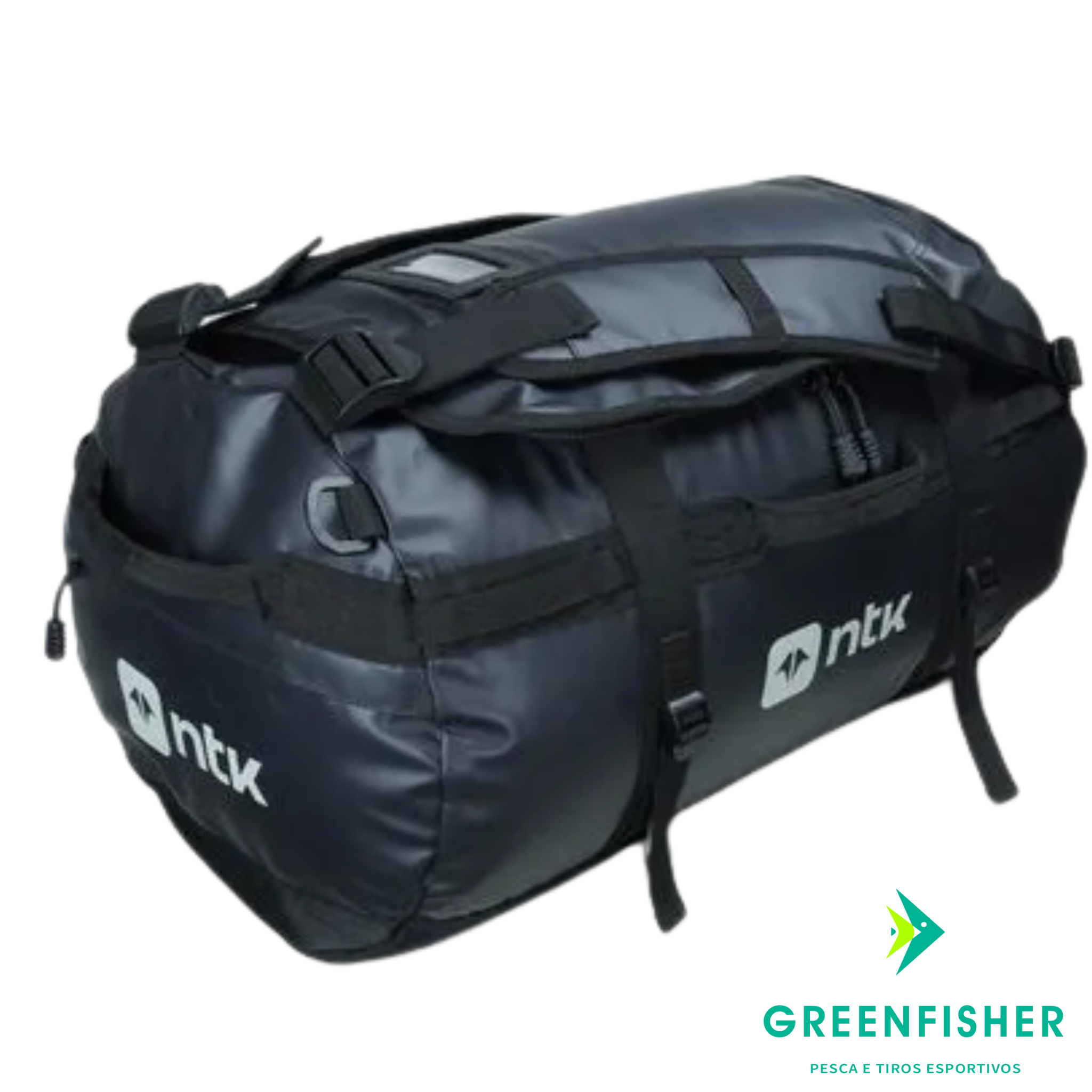 BOLSA DUFFLE BAG - 70LTS PRETO / NTK