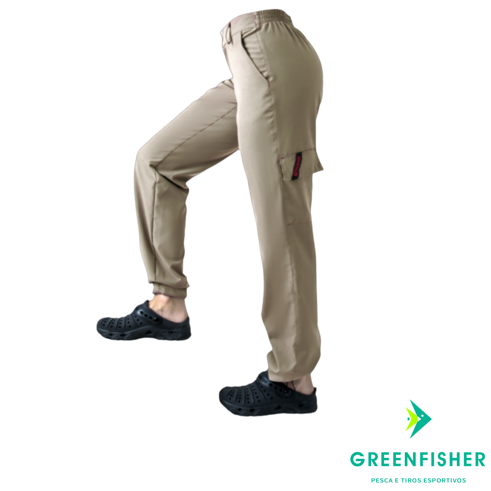 CALÇA COMBAT - CAQUI FEMENINA / MAR NEGRO