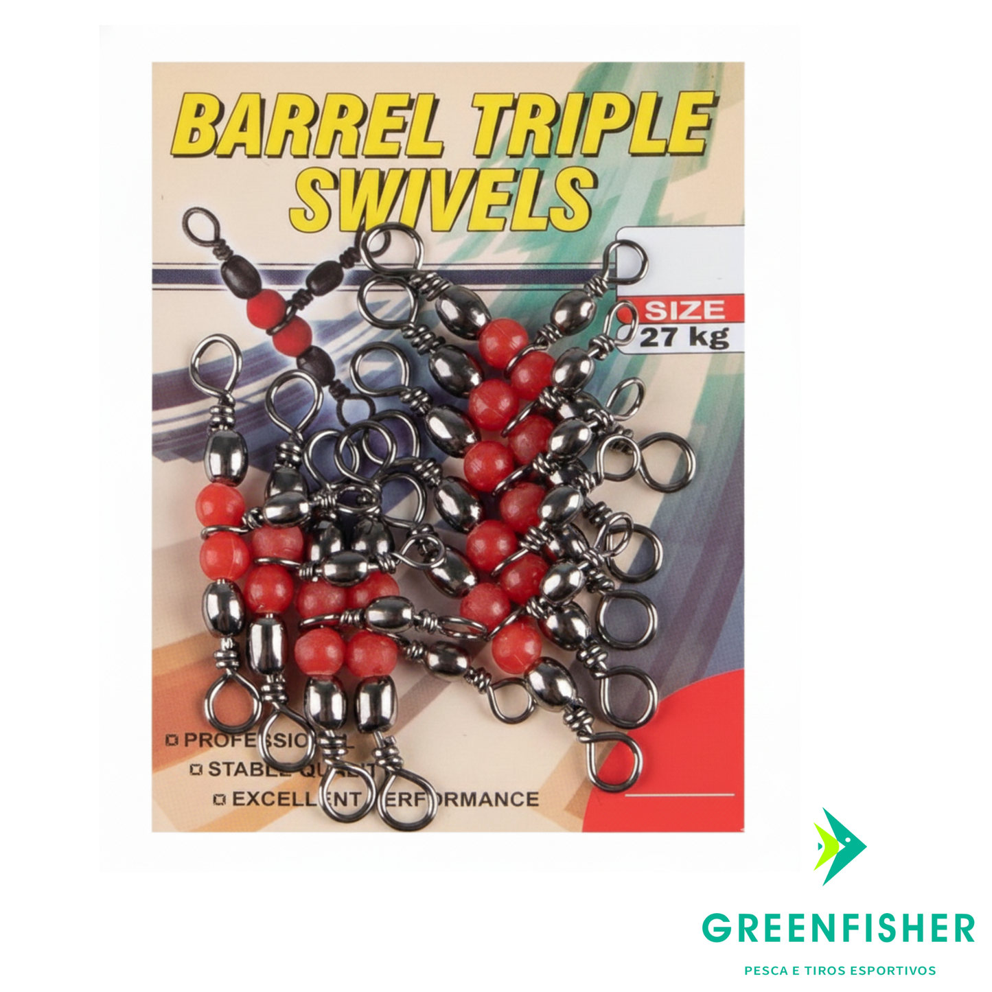 GIRADOR TRIPLO BARREL N 6 - 10UN / MARURI