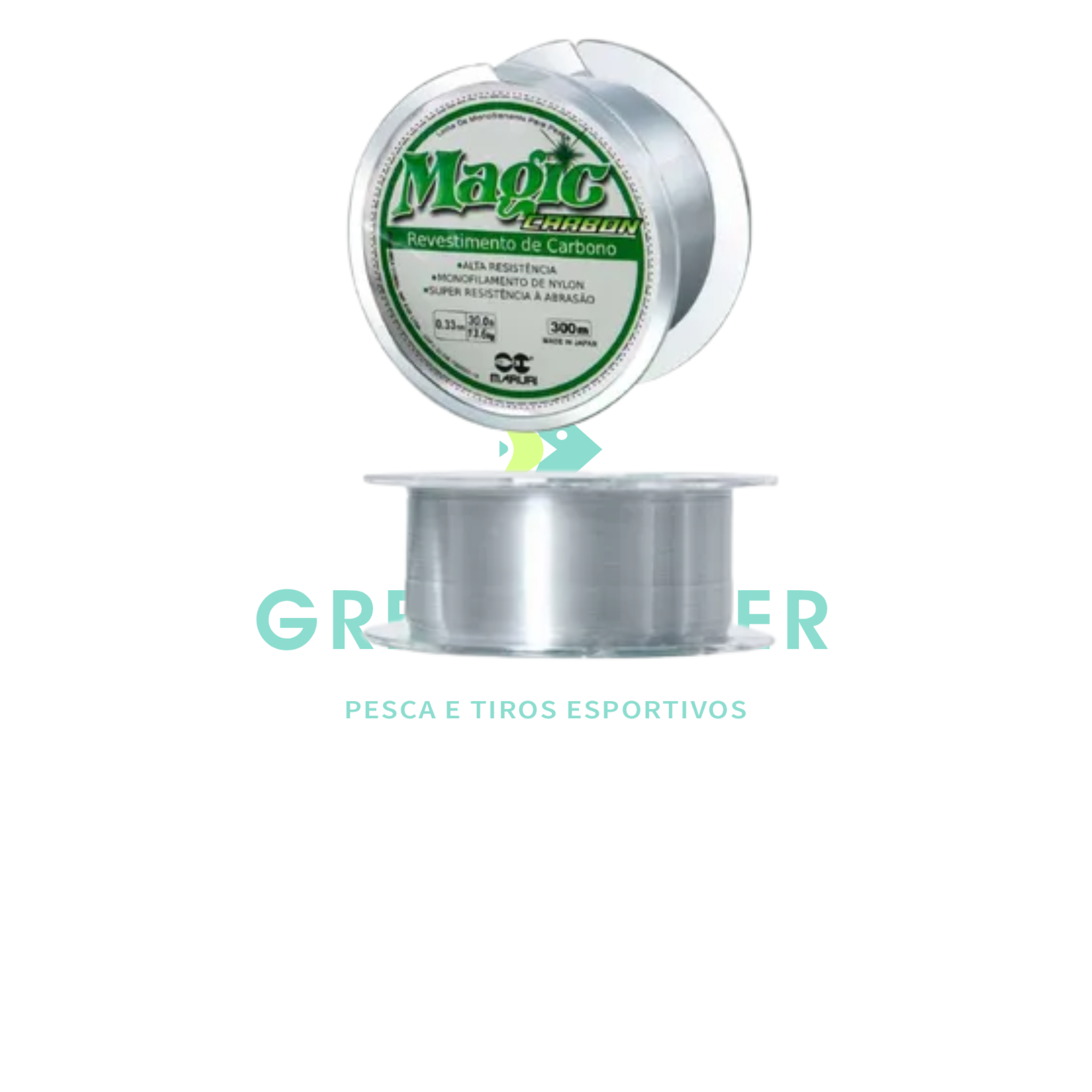 LINHA MONOFILAMENTO MARURI MAGIC CARBON0 - 300MTS / MARURI