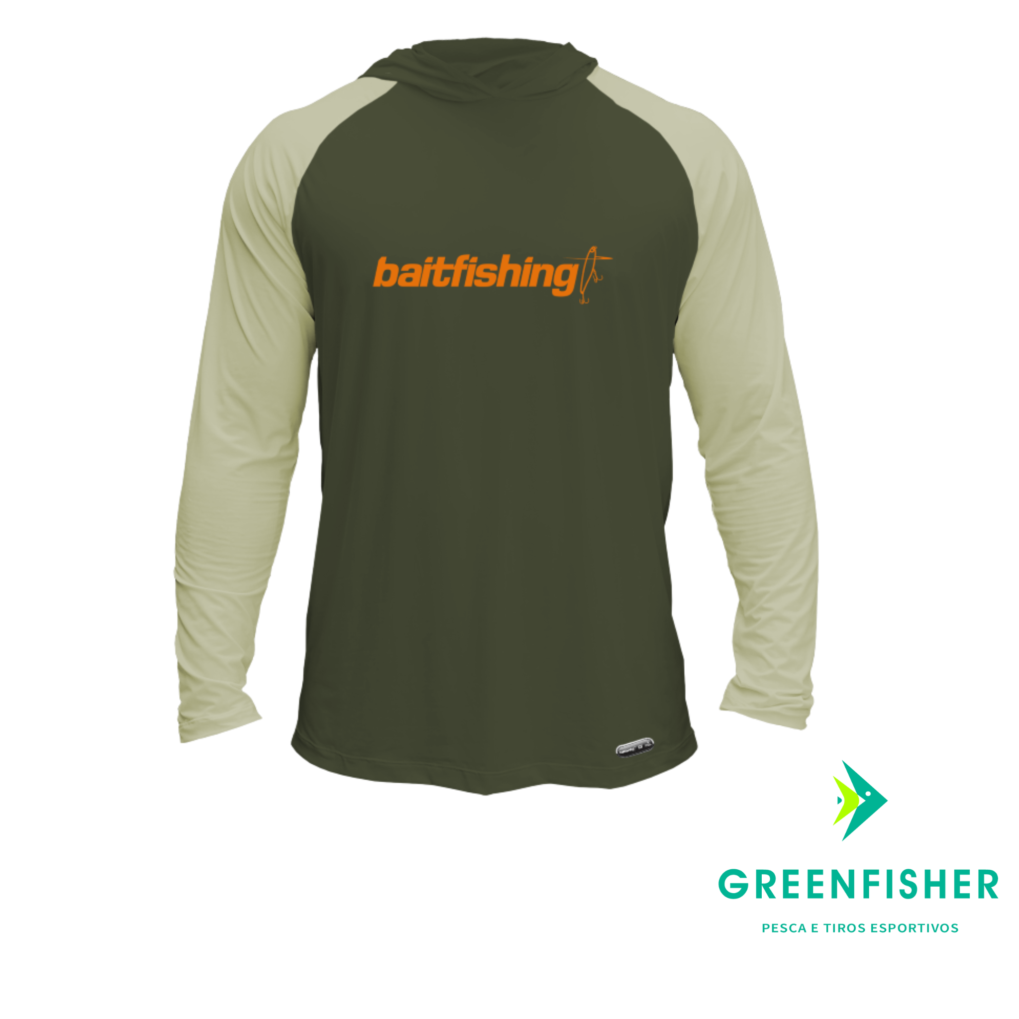 CAMISETA BAIT ICY HOODIE STICK CAMO / BAITFISHING