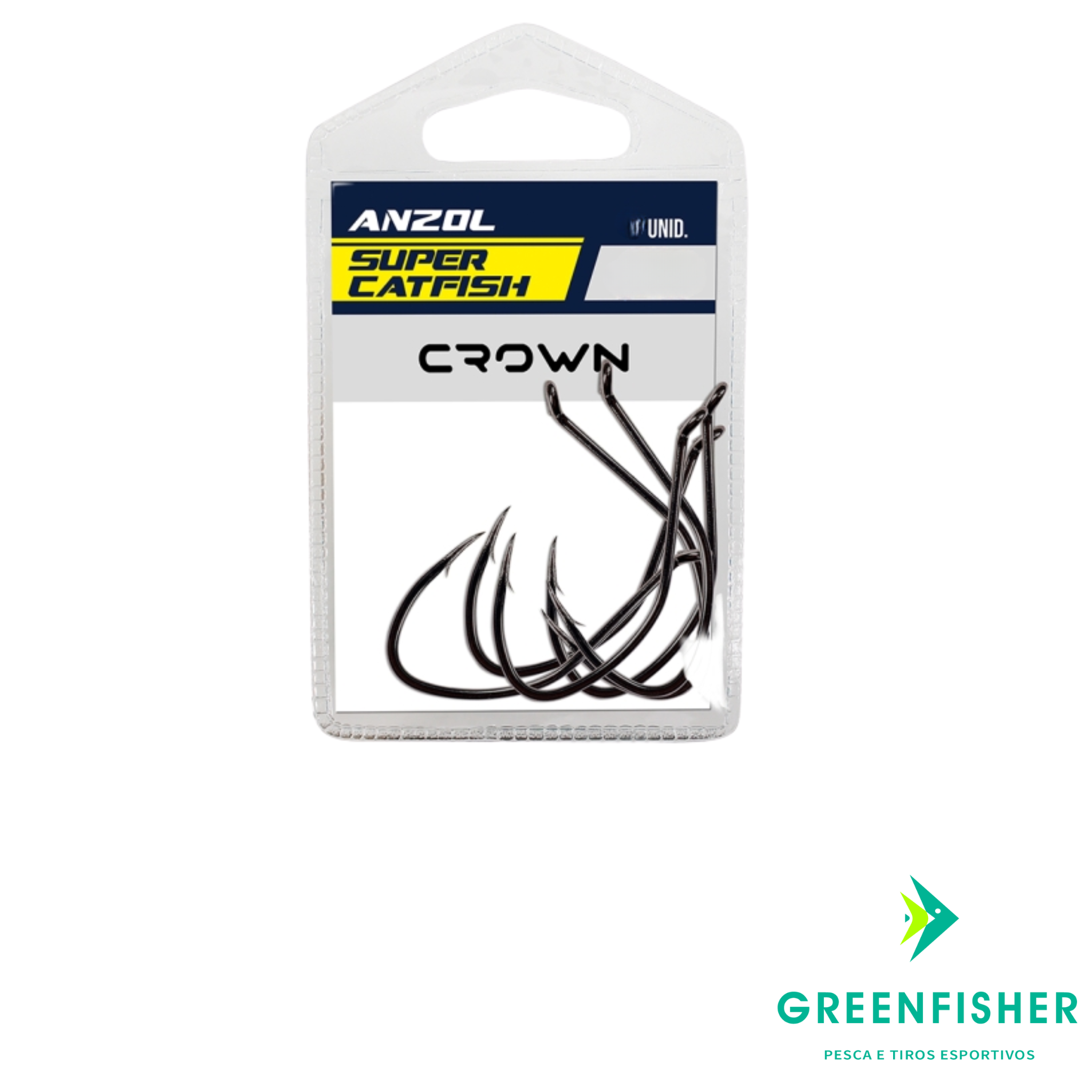ANZOL SUPER CAT FISH BLACK / CROWN