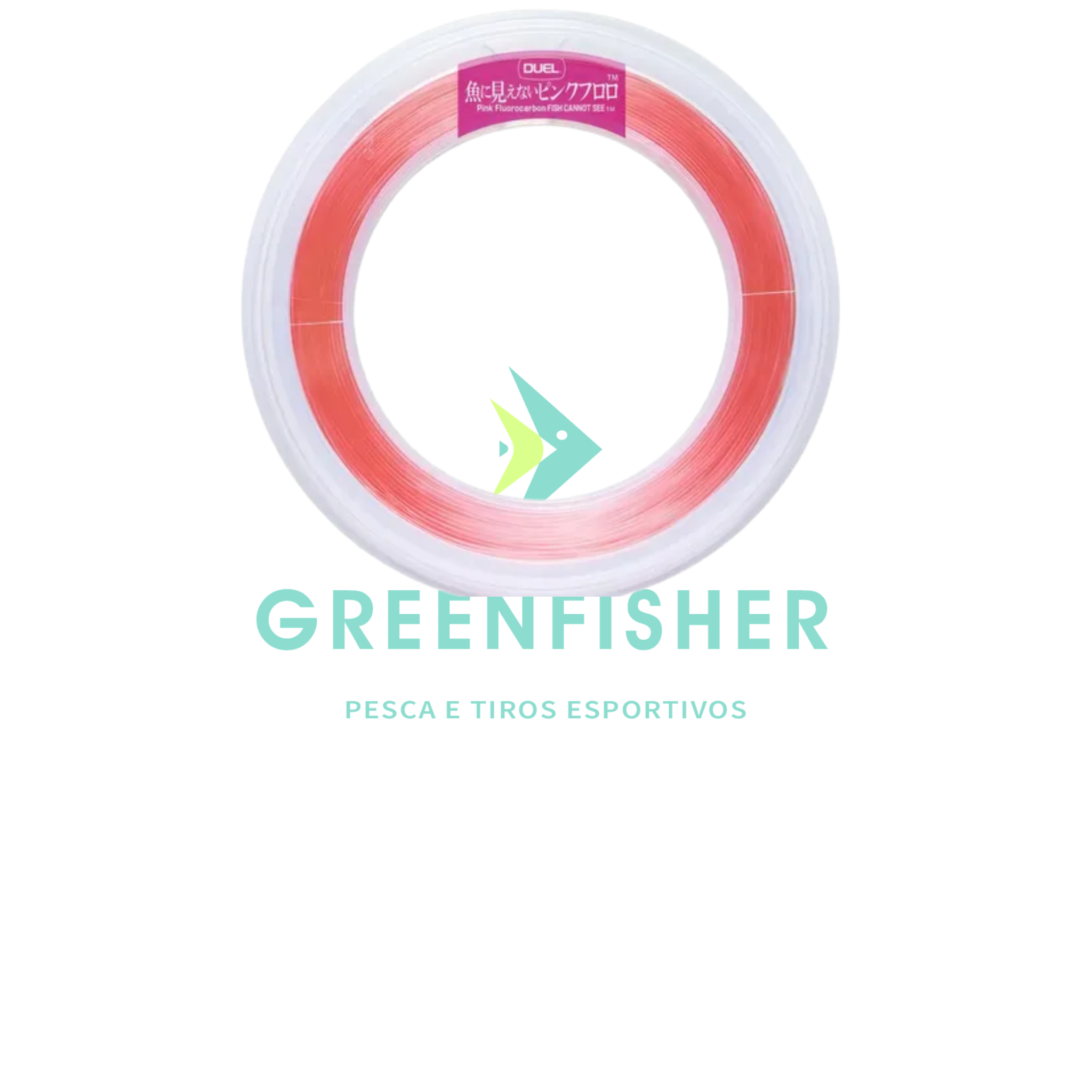 LINHA PINK FLUOROCARBON - 50M / DUEL