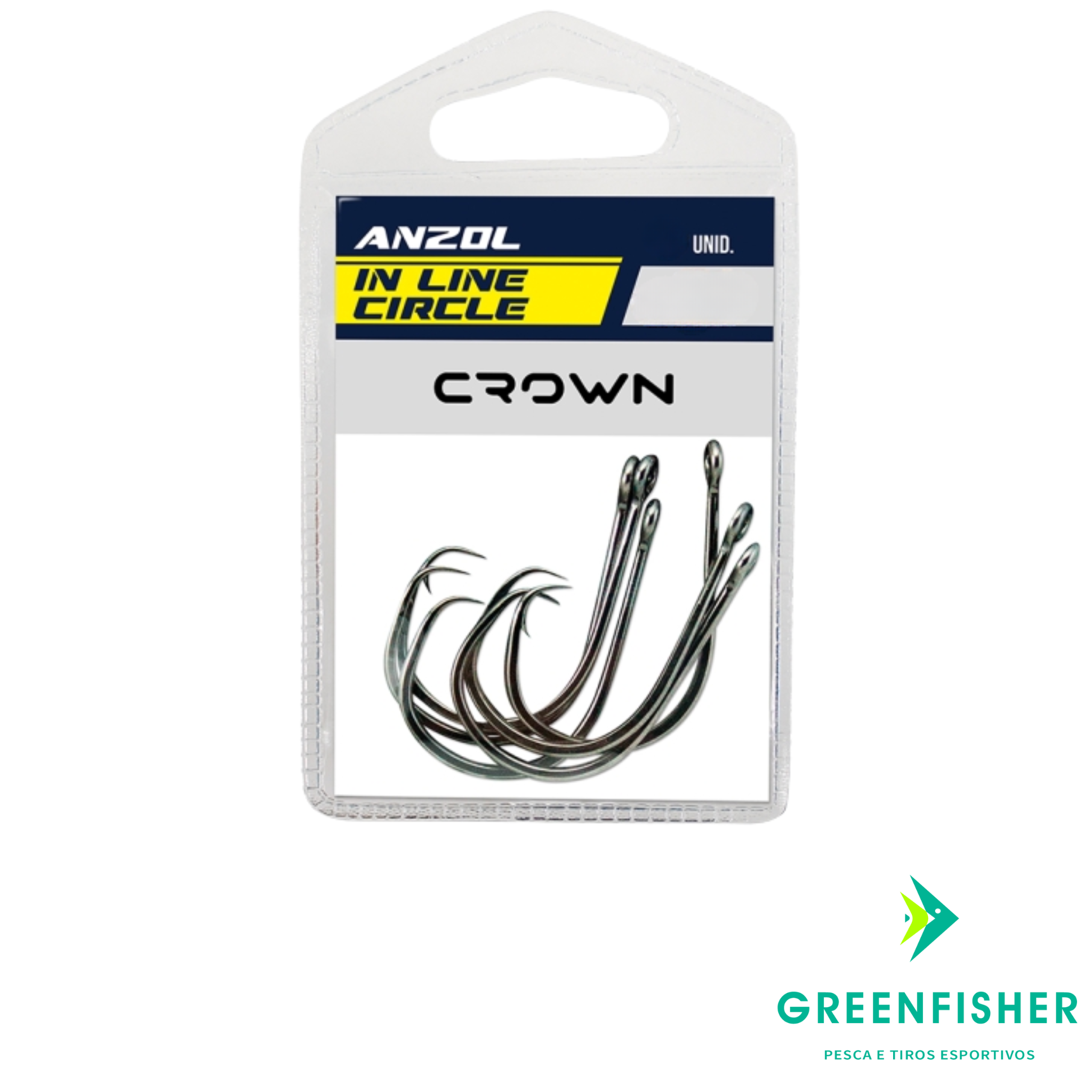 ANZOL IN LINE CIRCLE BLACK / CROWN