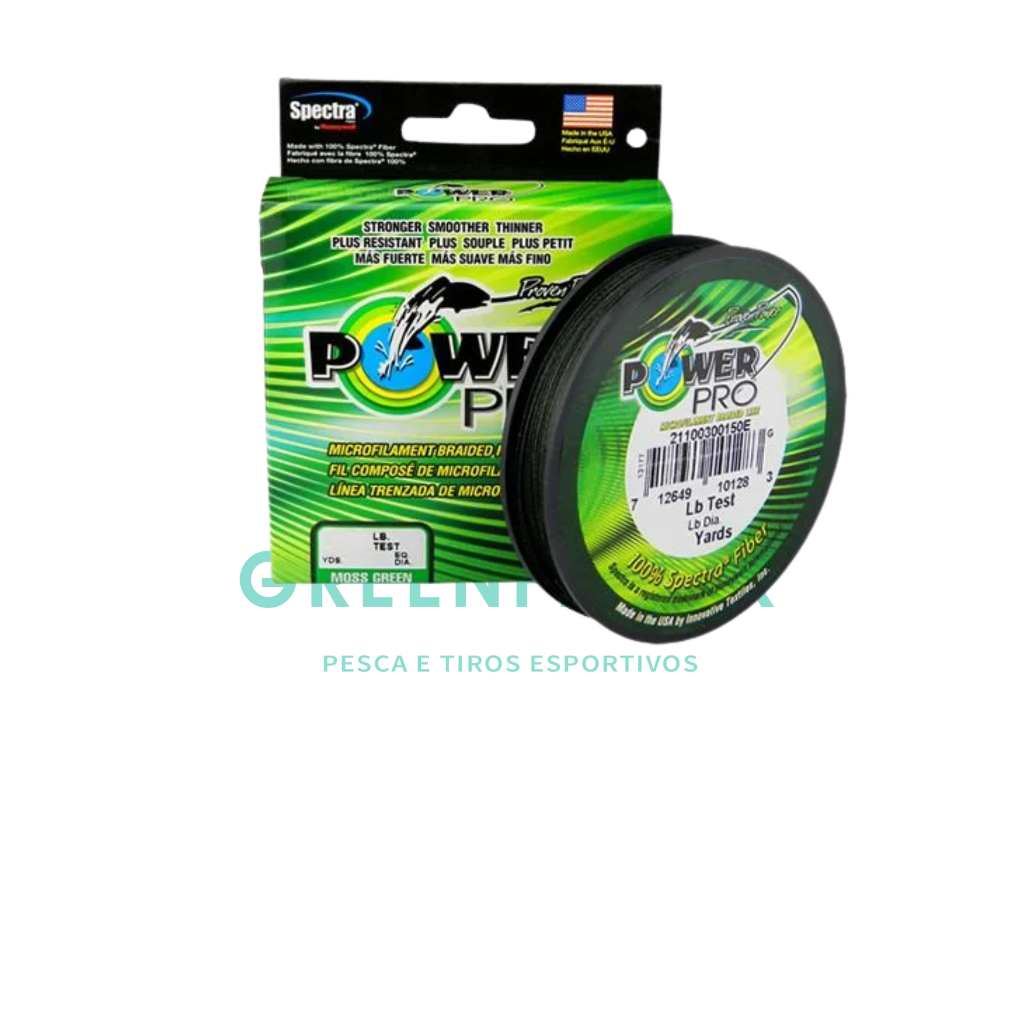 LINHA MULTIFILAMENTO POWER PRO X4 - 275M / POWER PRO