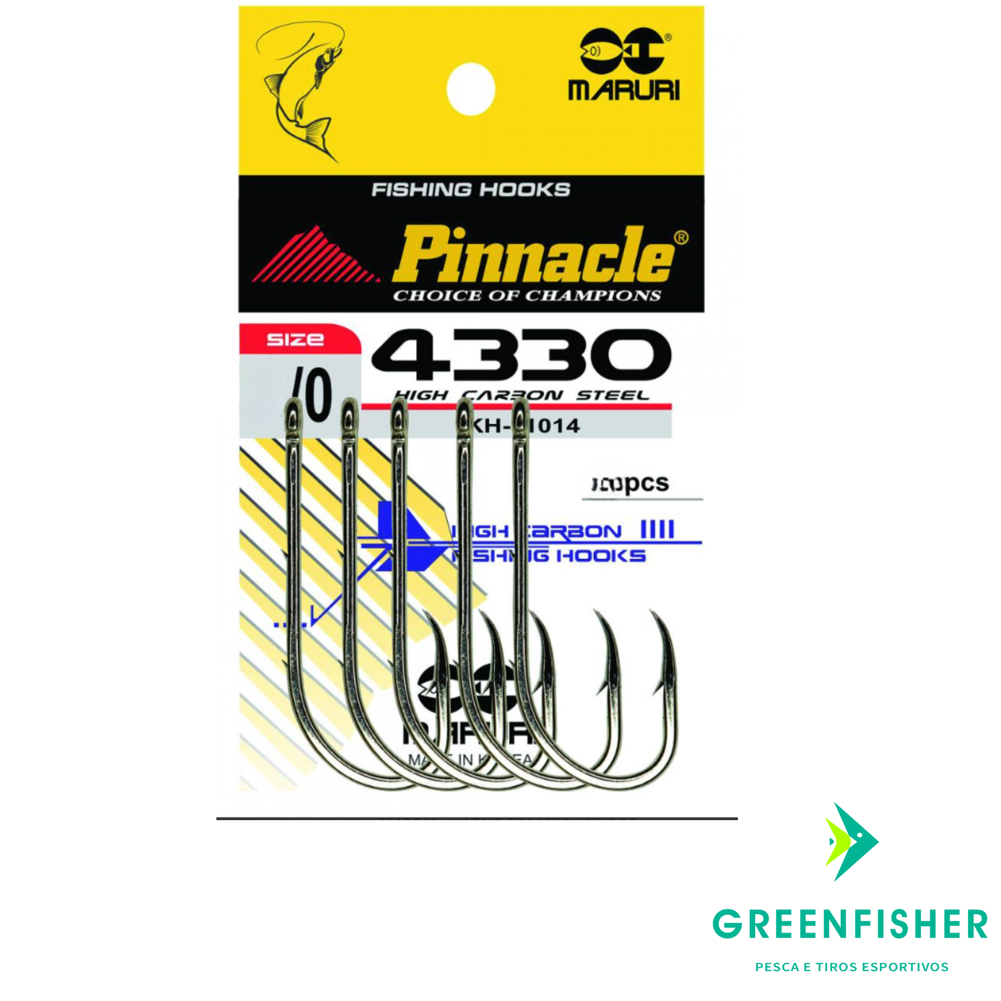 ANZOL PINNACLE 4330 - 20 UNIDADES / MARURI